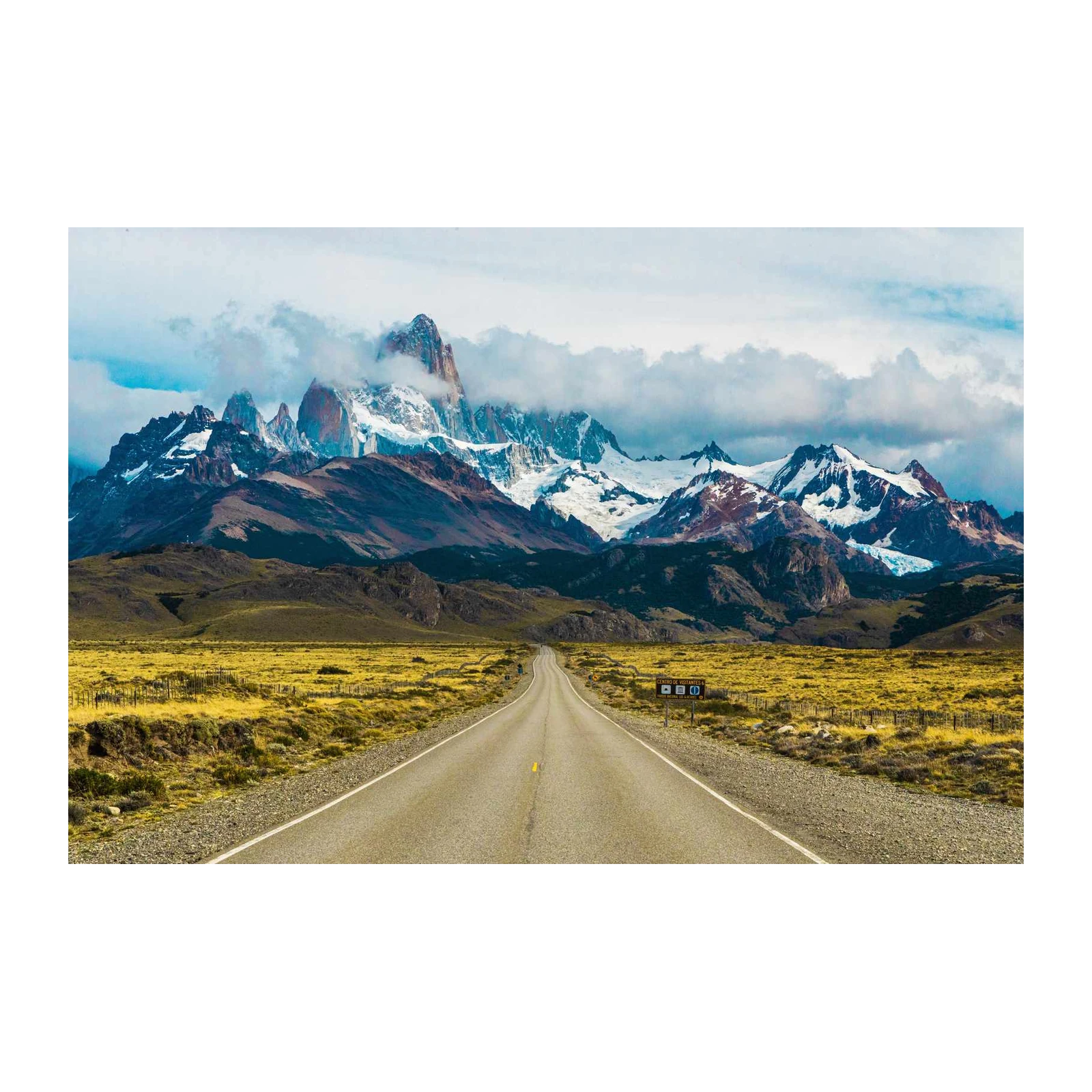 Majestic Mountain Road Adventure Wall Art