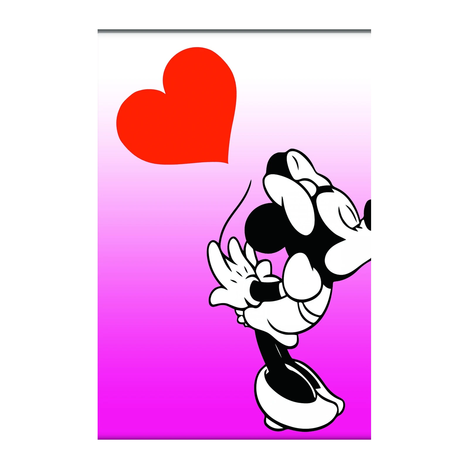 Sweetheart Minnie Mouse Heart Wall Art