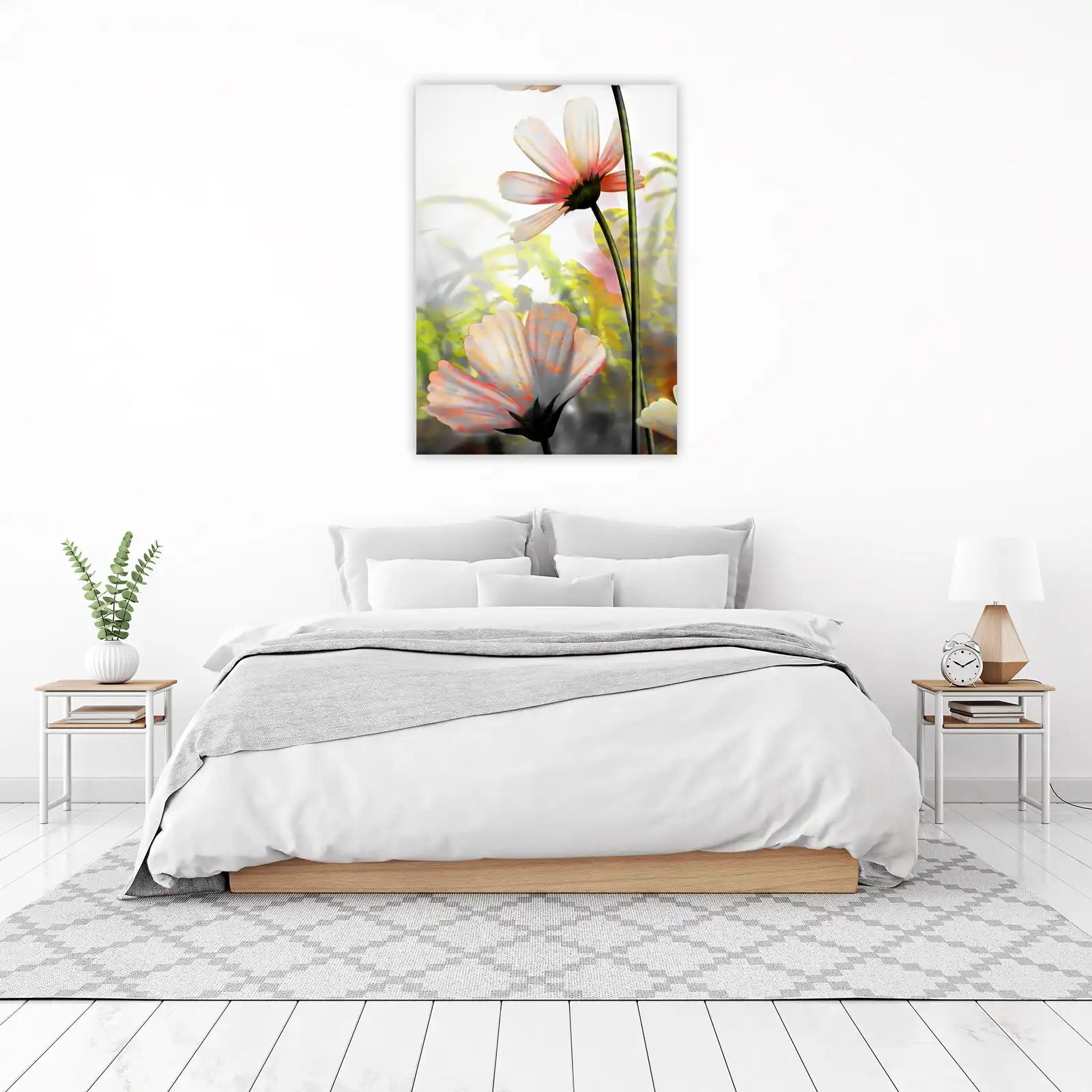 Soft Petal Bloom Floral Wall Art