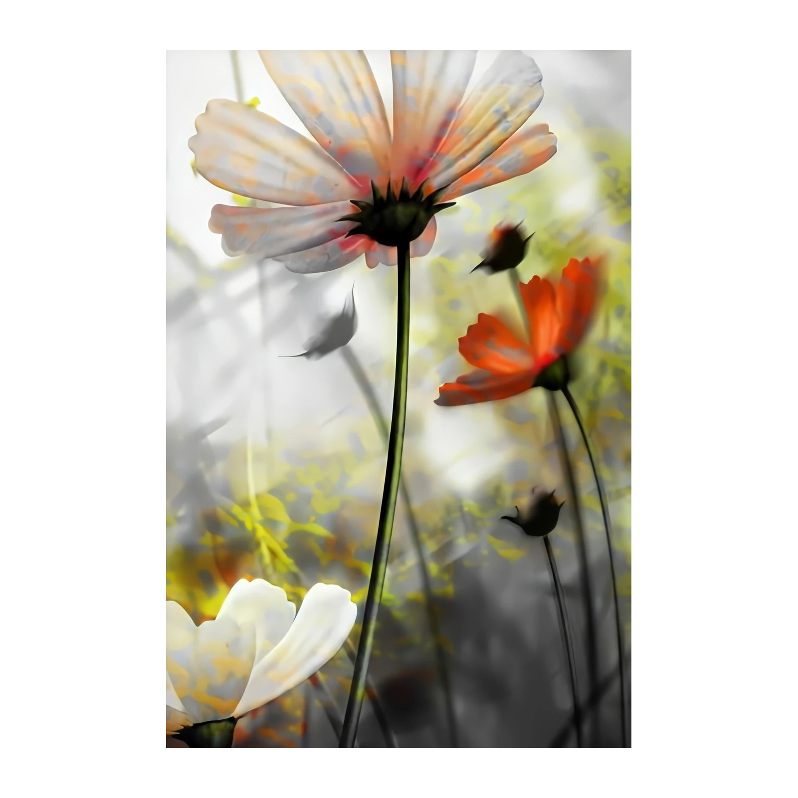 Abstract Floral Dream Wall Art