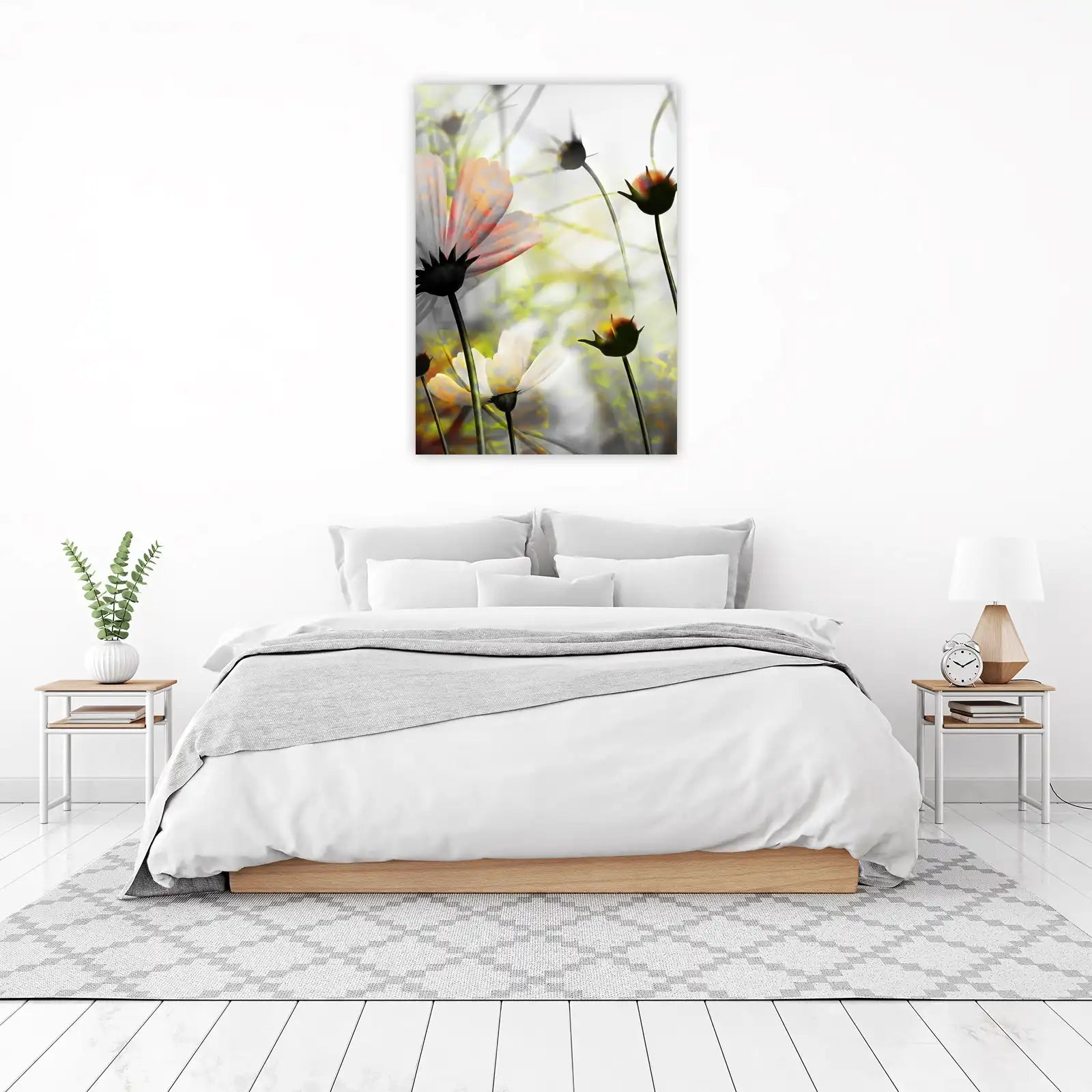Abstract Floral Dreams Wall Art