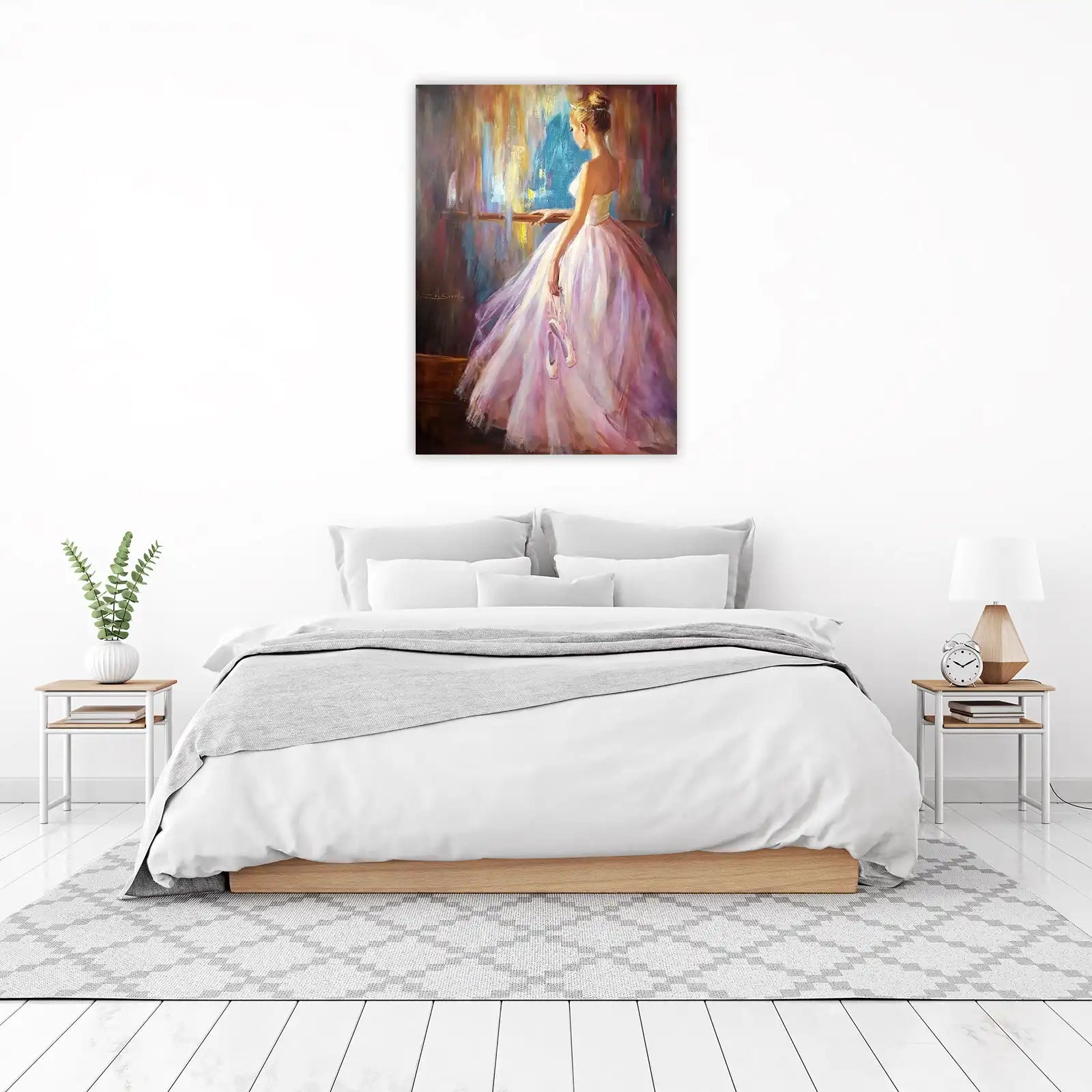 Graceful Ballerina Dreams Wall Art