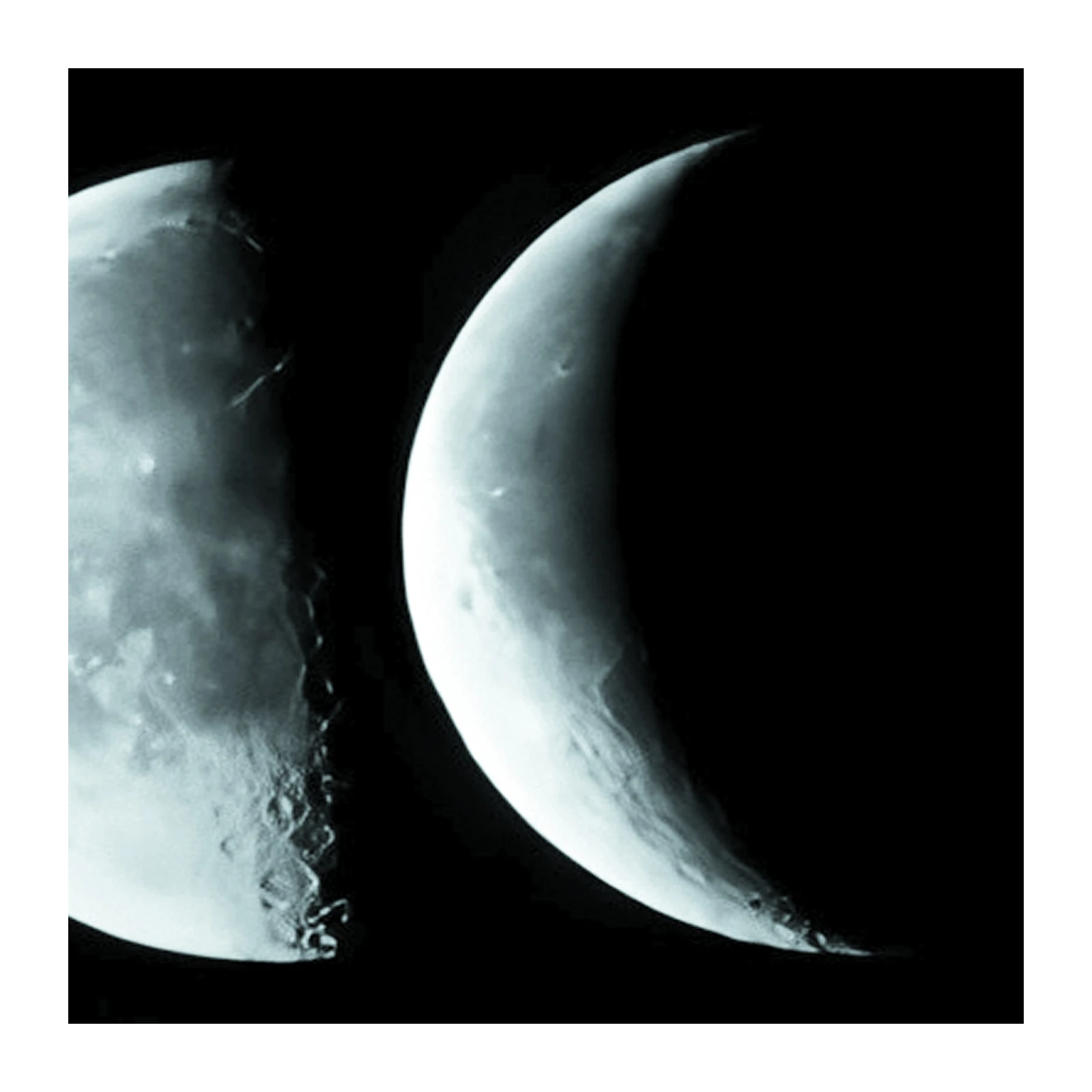 Lunar Crescent Abstract Wall Art Wall Art