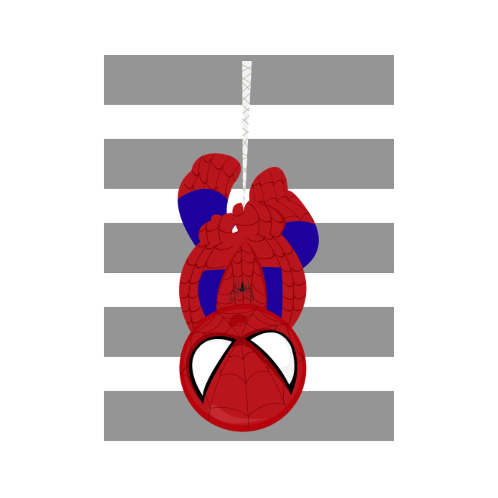 Hanging Spidey Marvel Superhero Wall Art