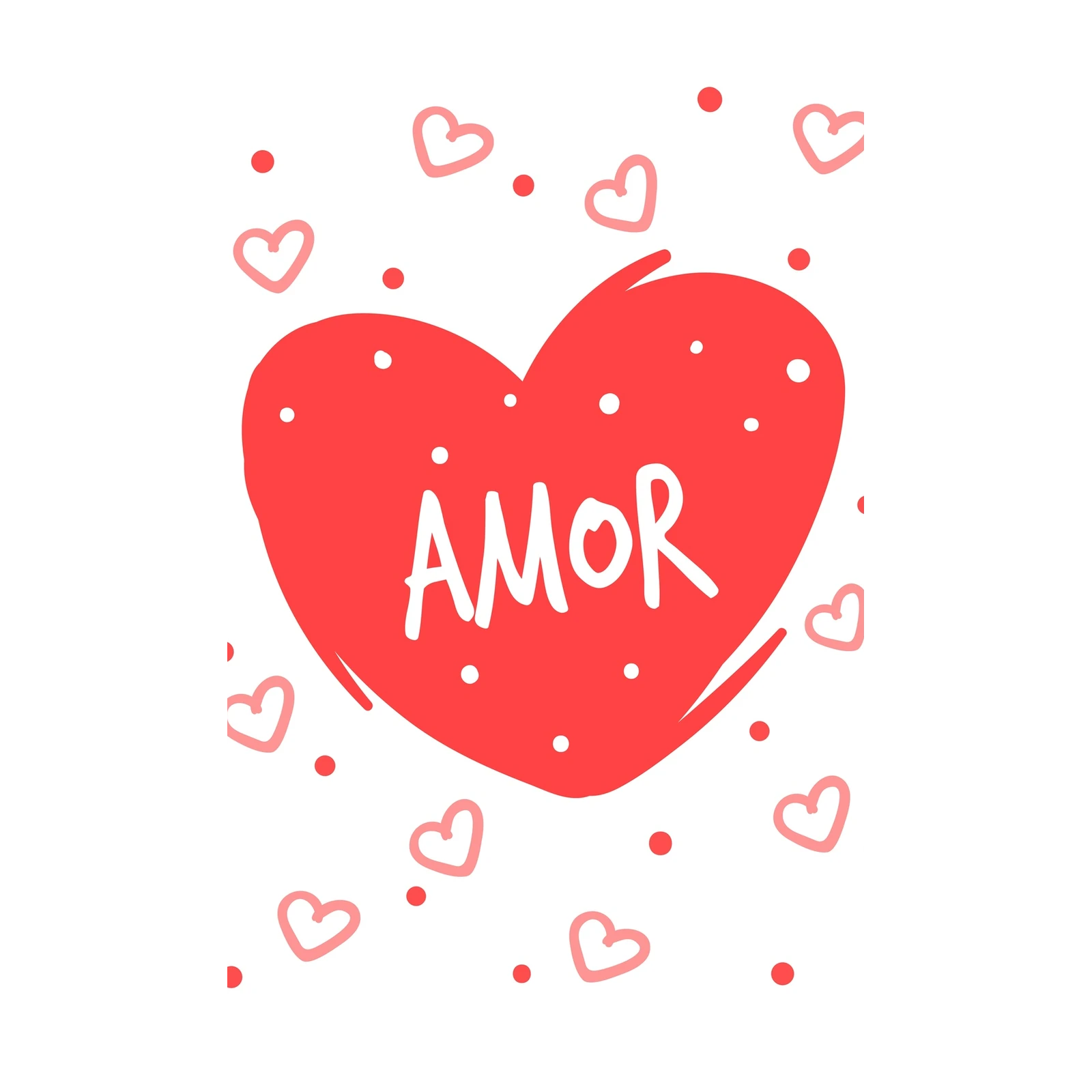 Amor Heart Love Wall Art Wall Art