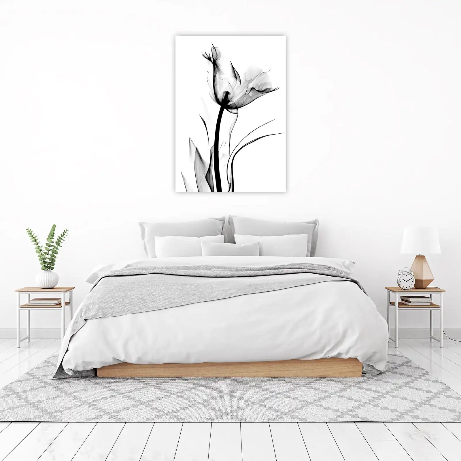 Elegant X-Ray Tulip Wall Art Wall Art