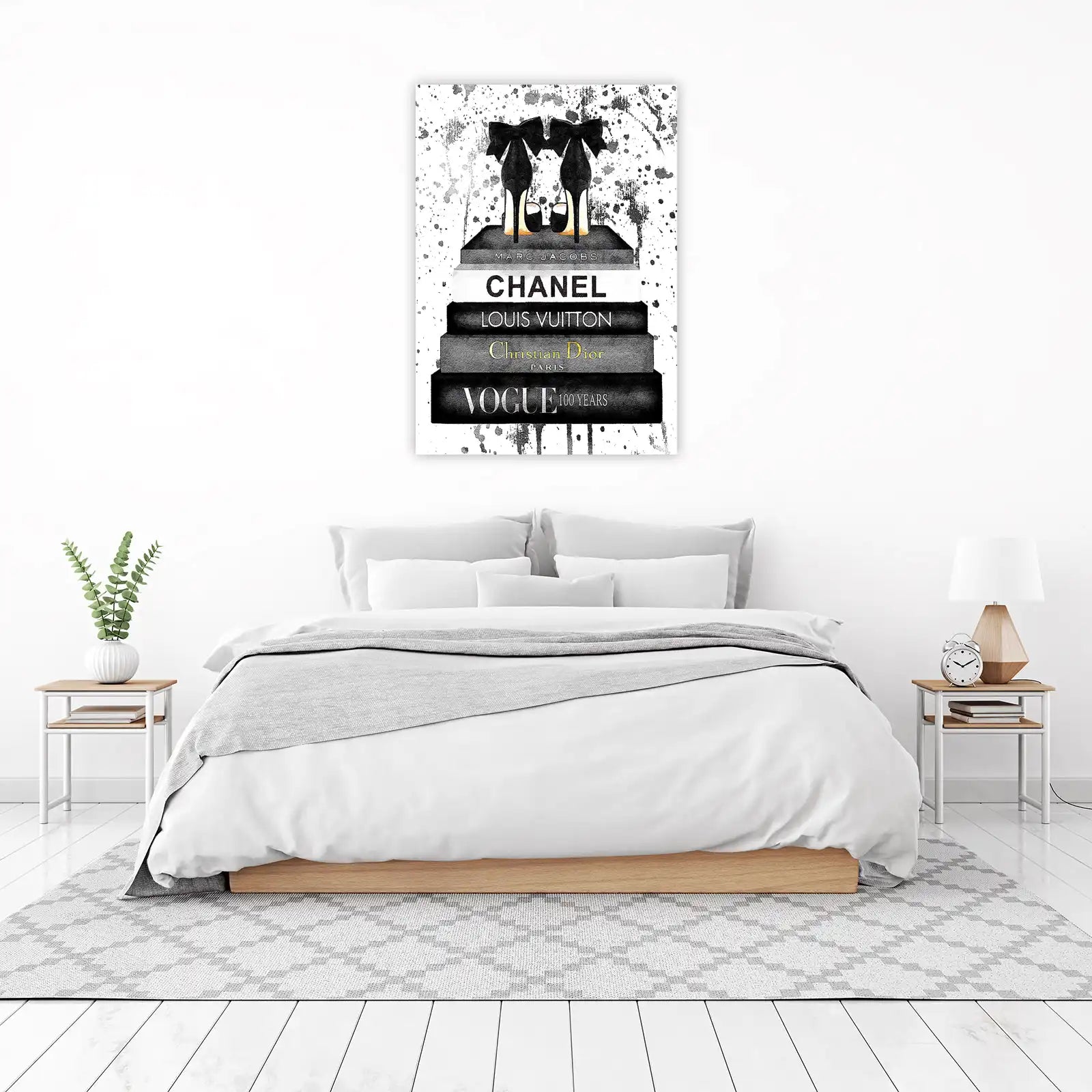 Luxury Fashion Stack Wall Art
