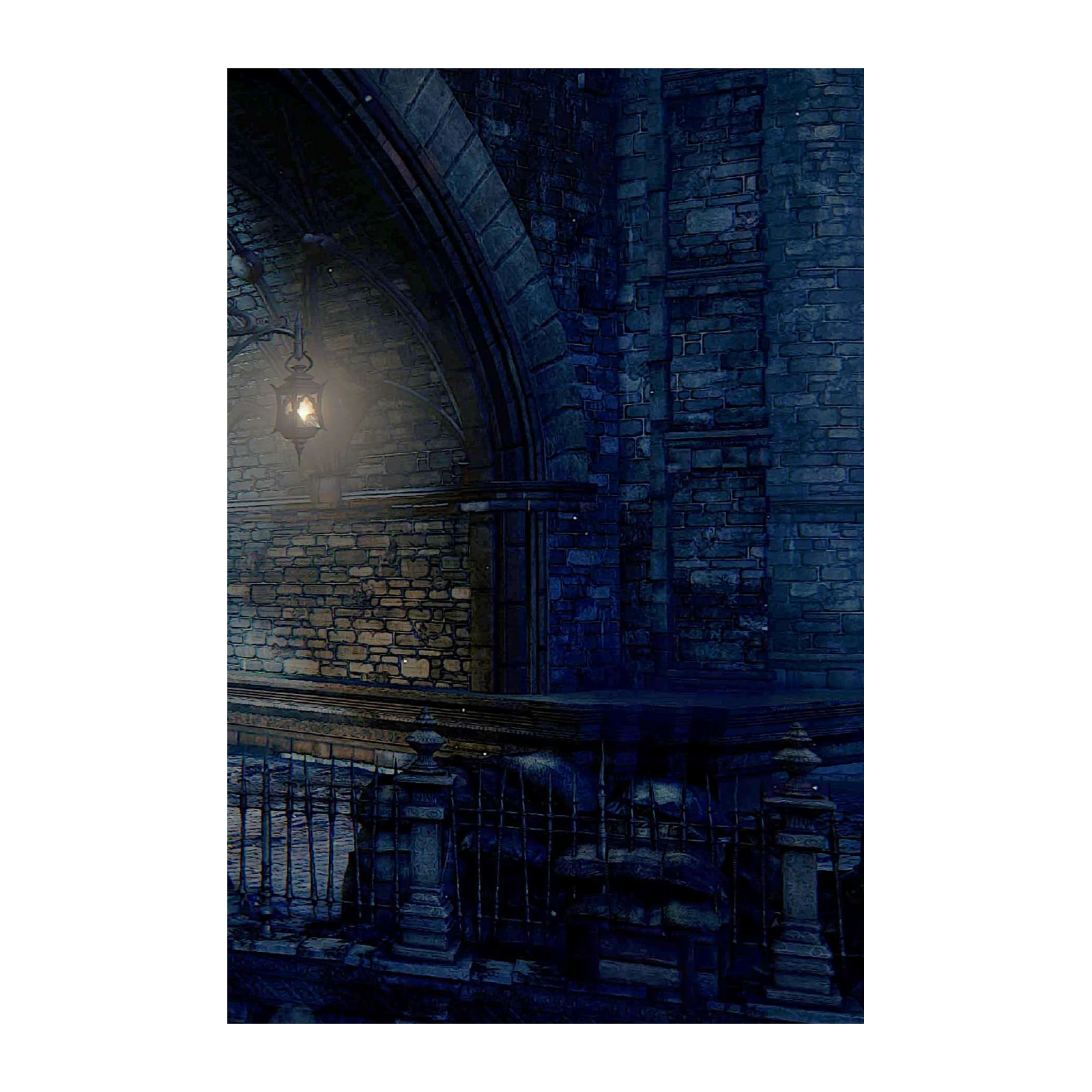 Gothic Archway Lantern Wall Art
