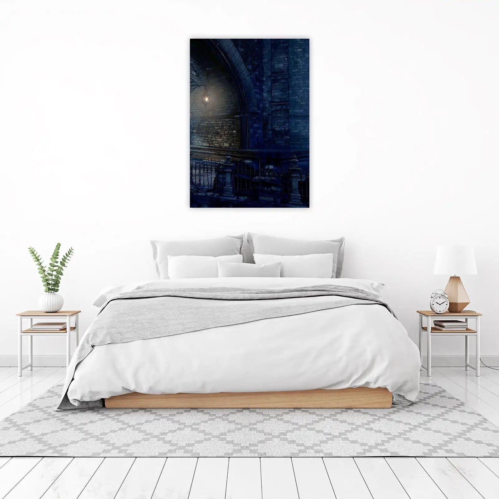 Gothic Archway Lantern Wall Art
