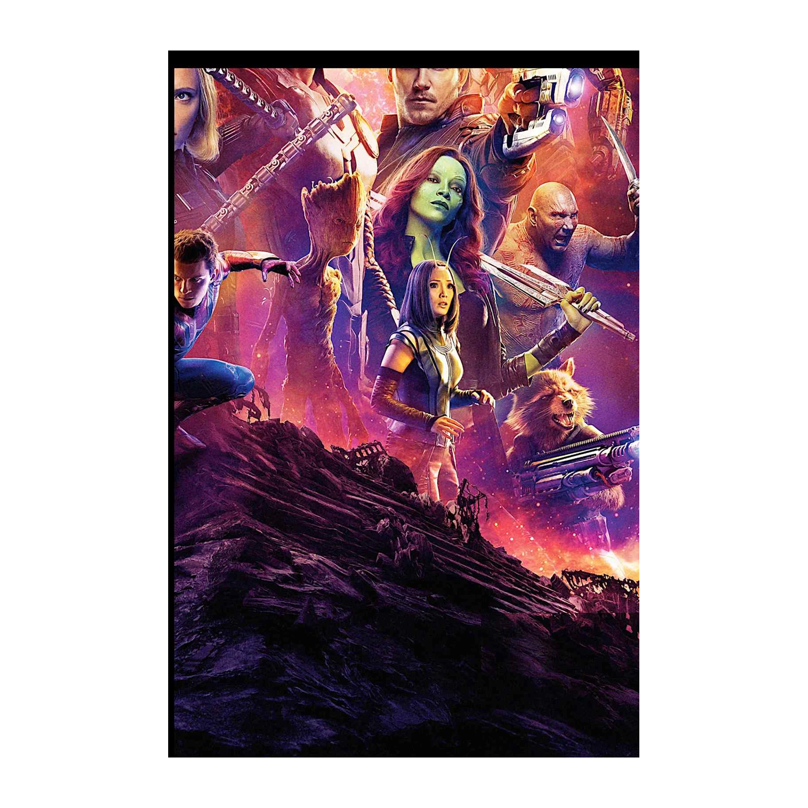 Guardians of the Galaxy Epic Team Wall Art