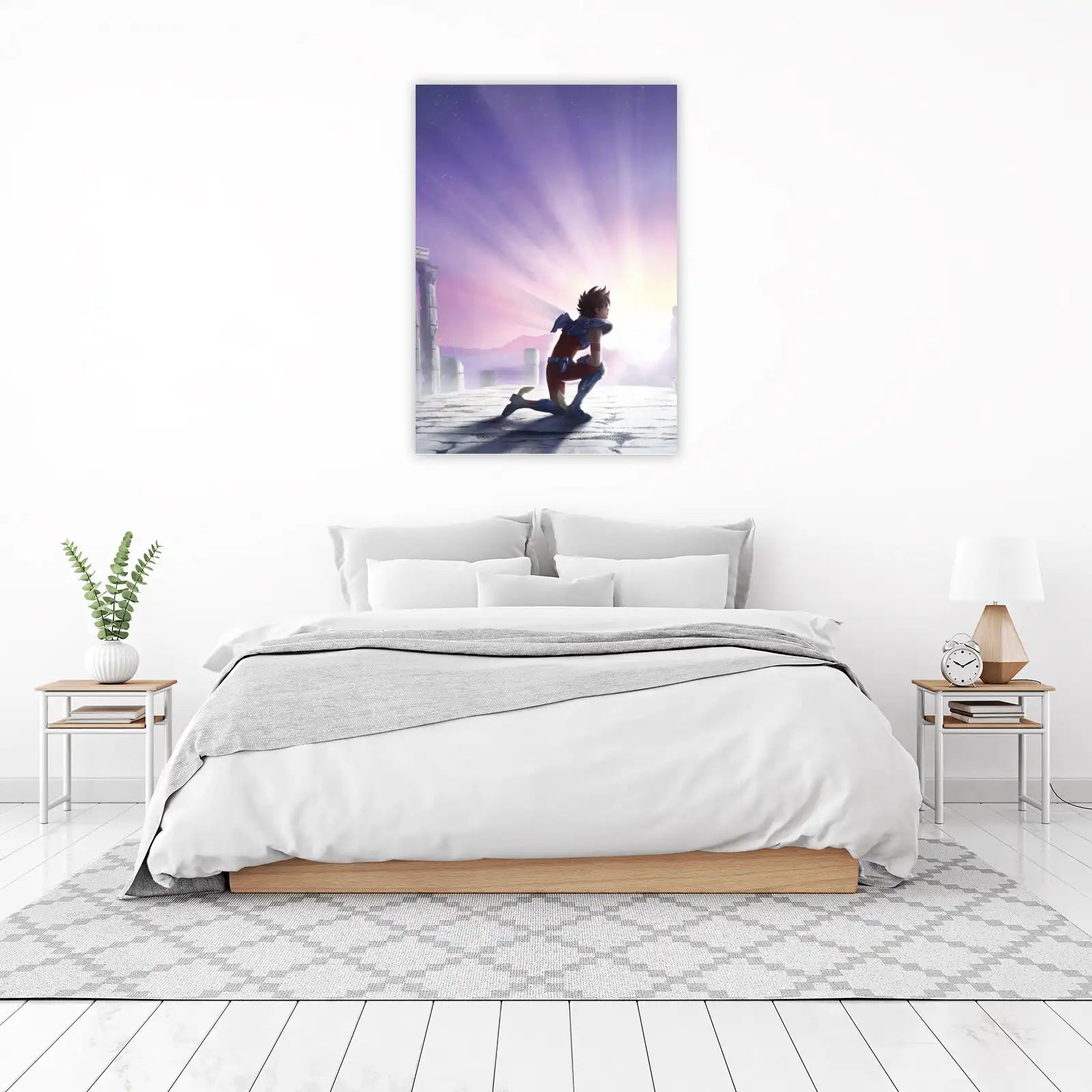 Seiya's Dawn of Hope Anime Wall Art