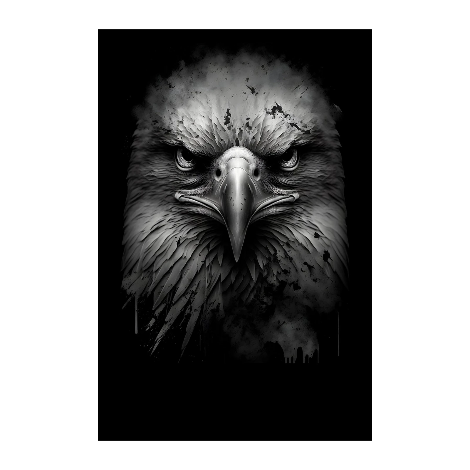 Majestic Eagle Fearless Gaze Wall Art