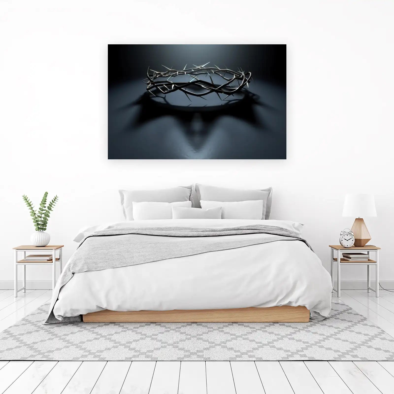 Symbolic Crown of Thorns Wall Art