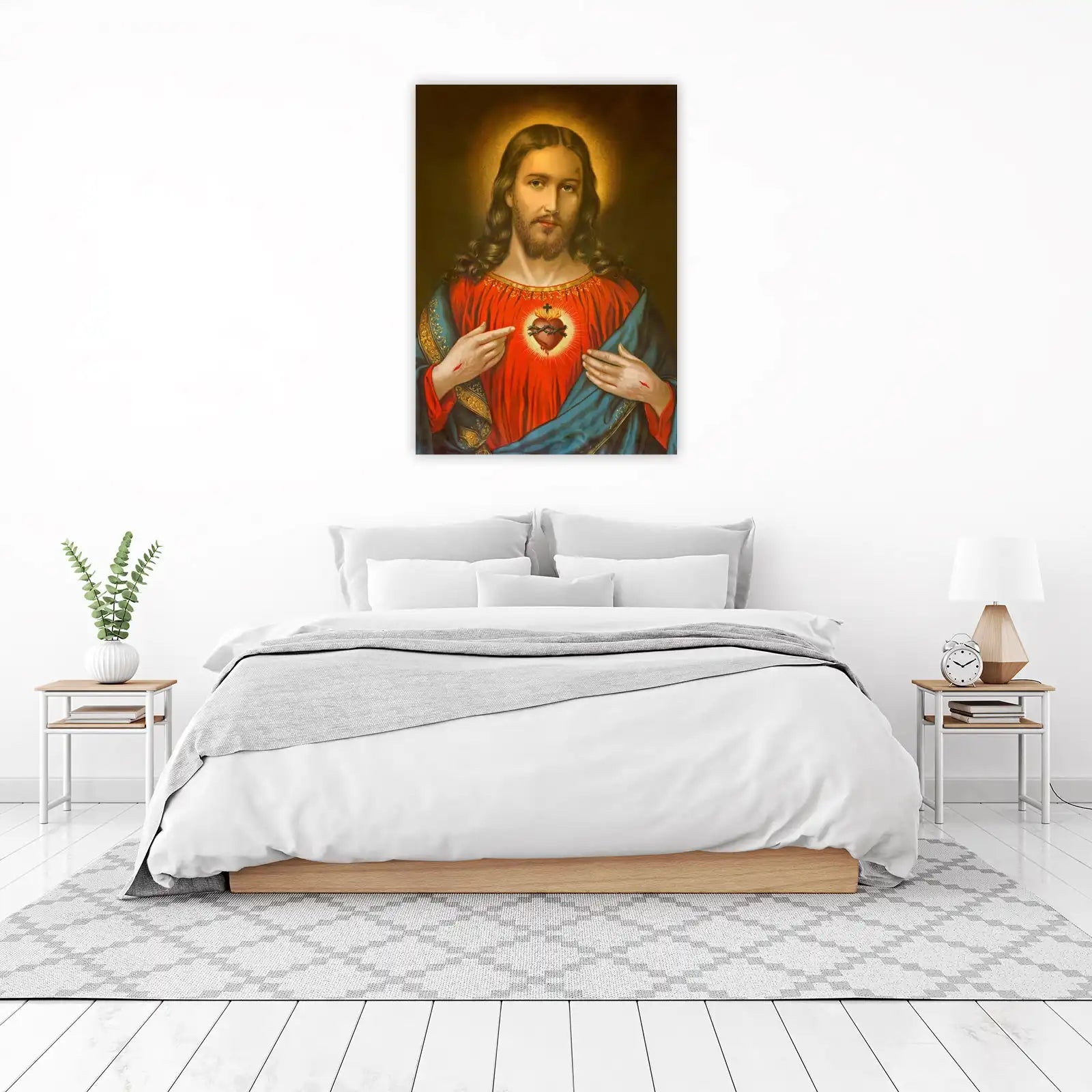 Sacred Heart of Jesus Religious Wall Art