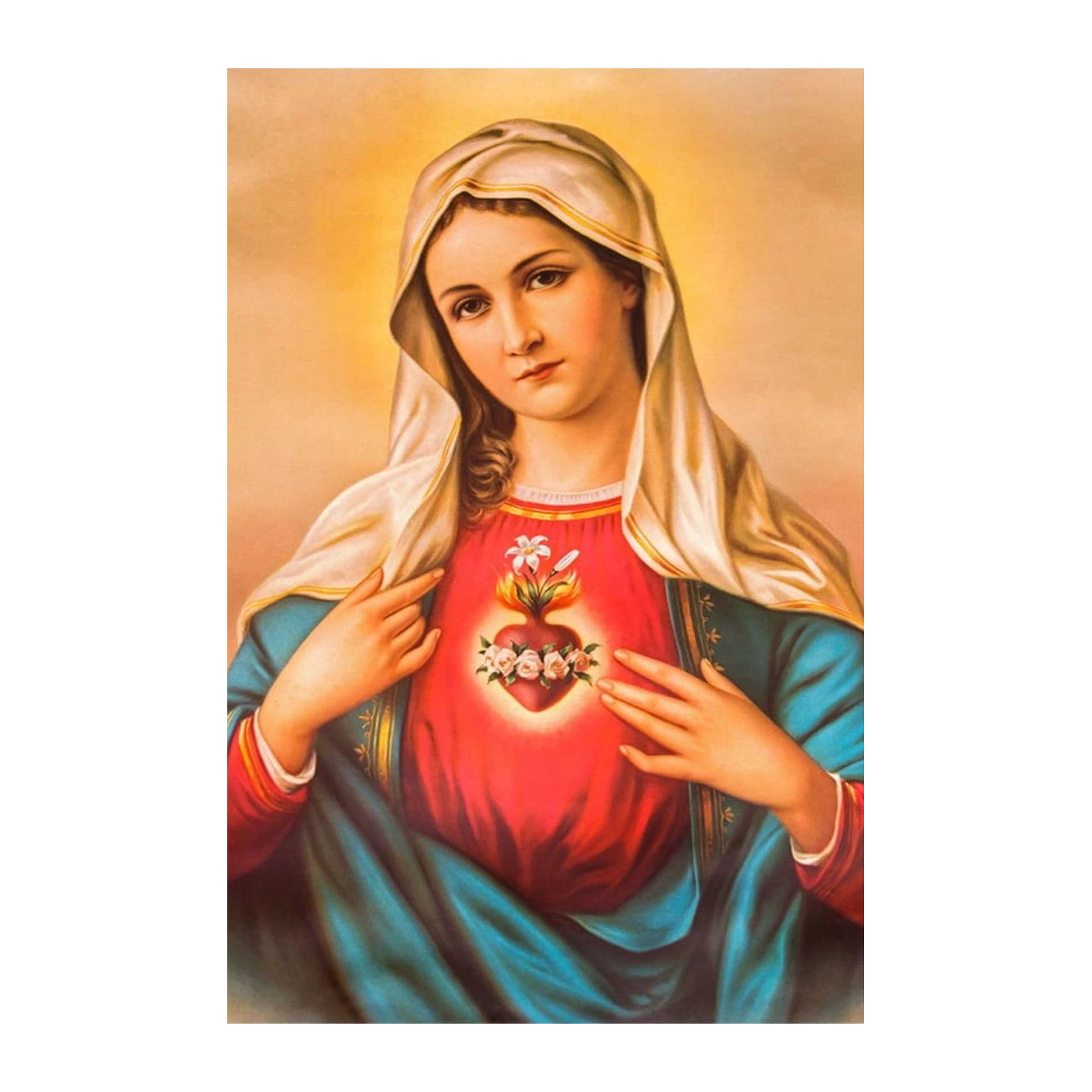 Immaculate Heart of Mary Wall Art Wall Art