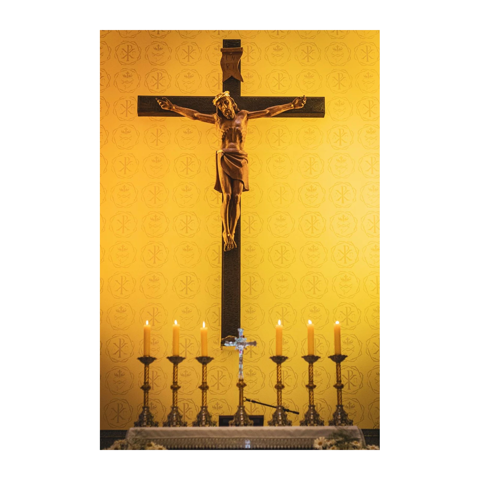 Faithful Crucifixion Jesus Christ Wall Art