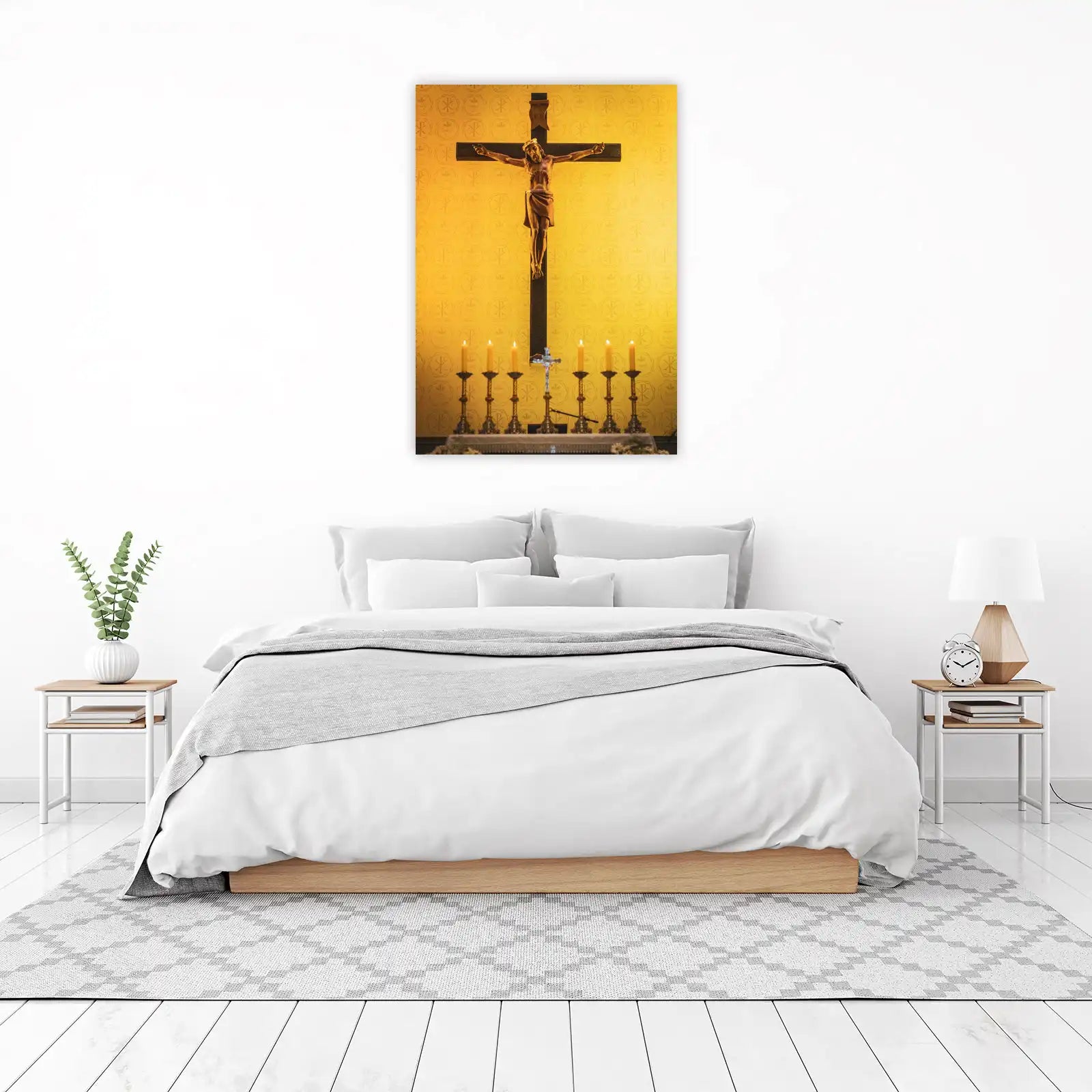 Faithful Crucifixion Jesus Christ Wall Art
