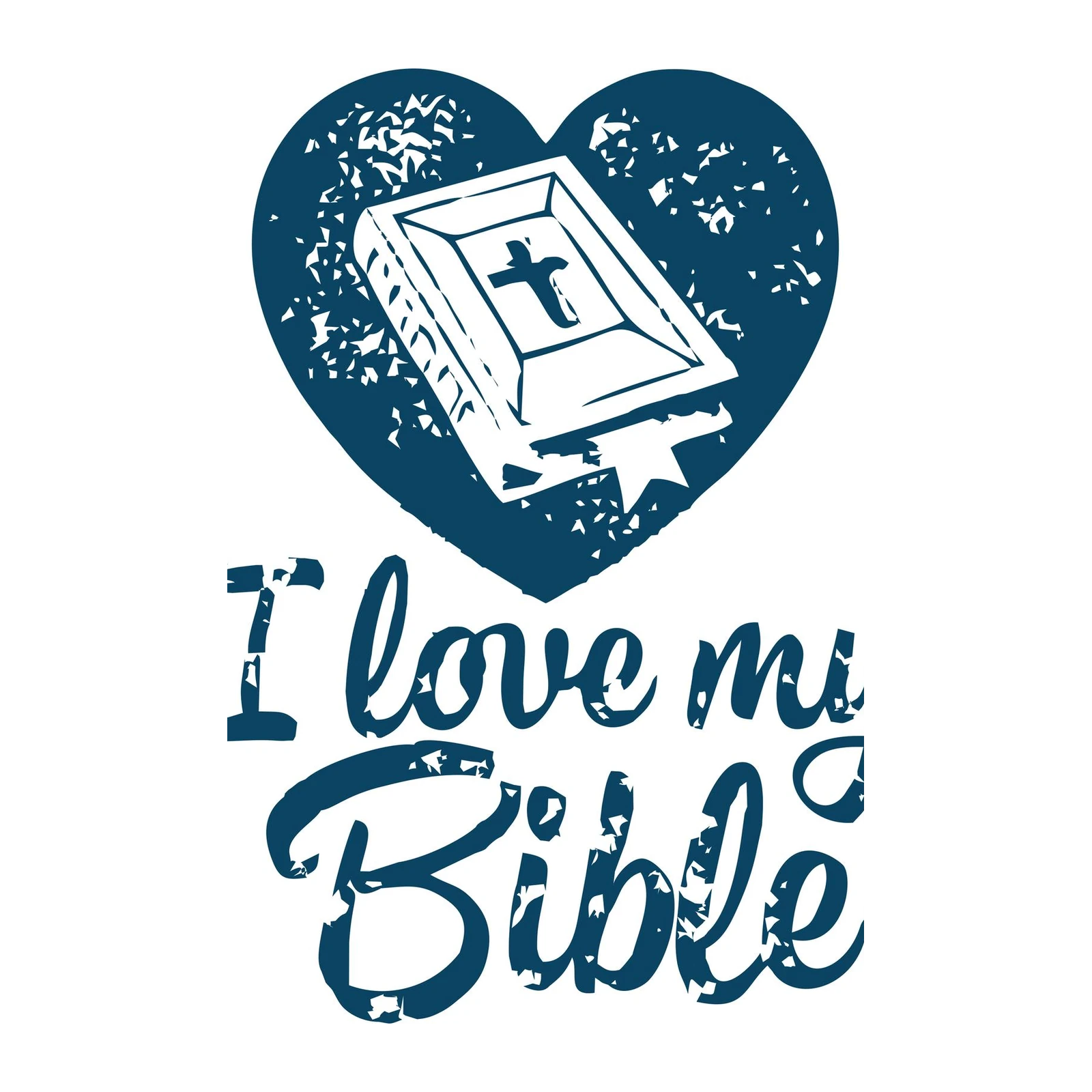 Heart Bible Verse Christian Art Wall Art