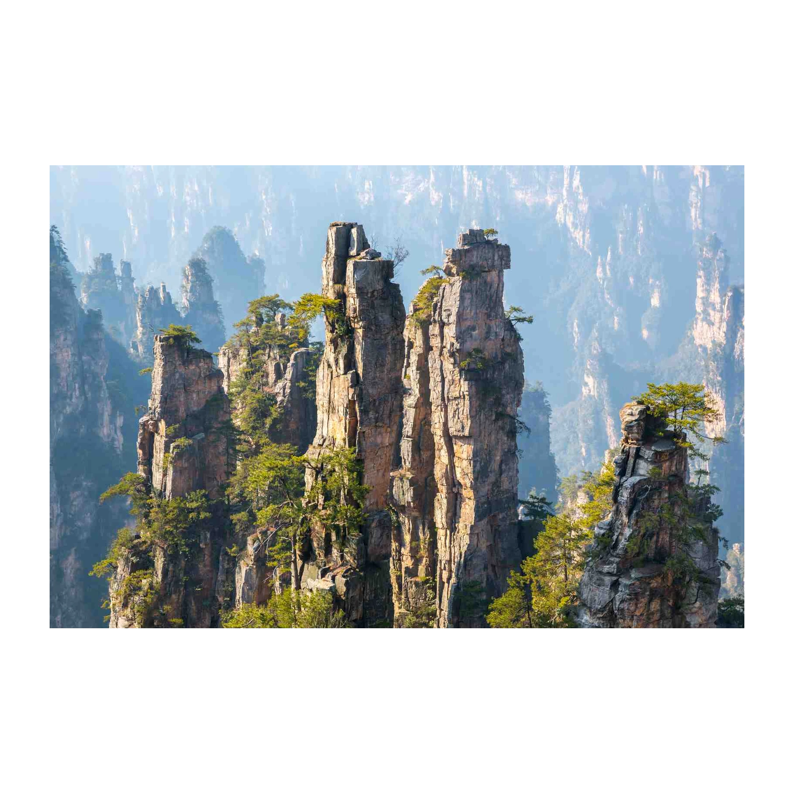 Majestic Mountain Peaks Serenity Wall Art