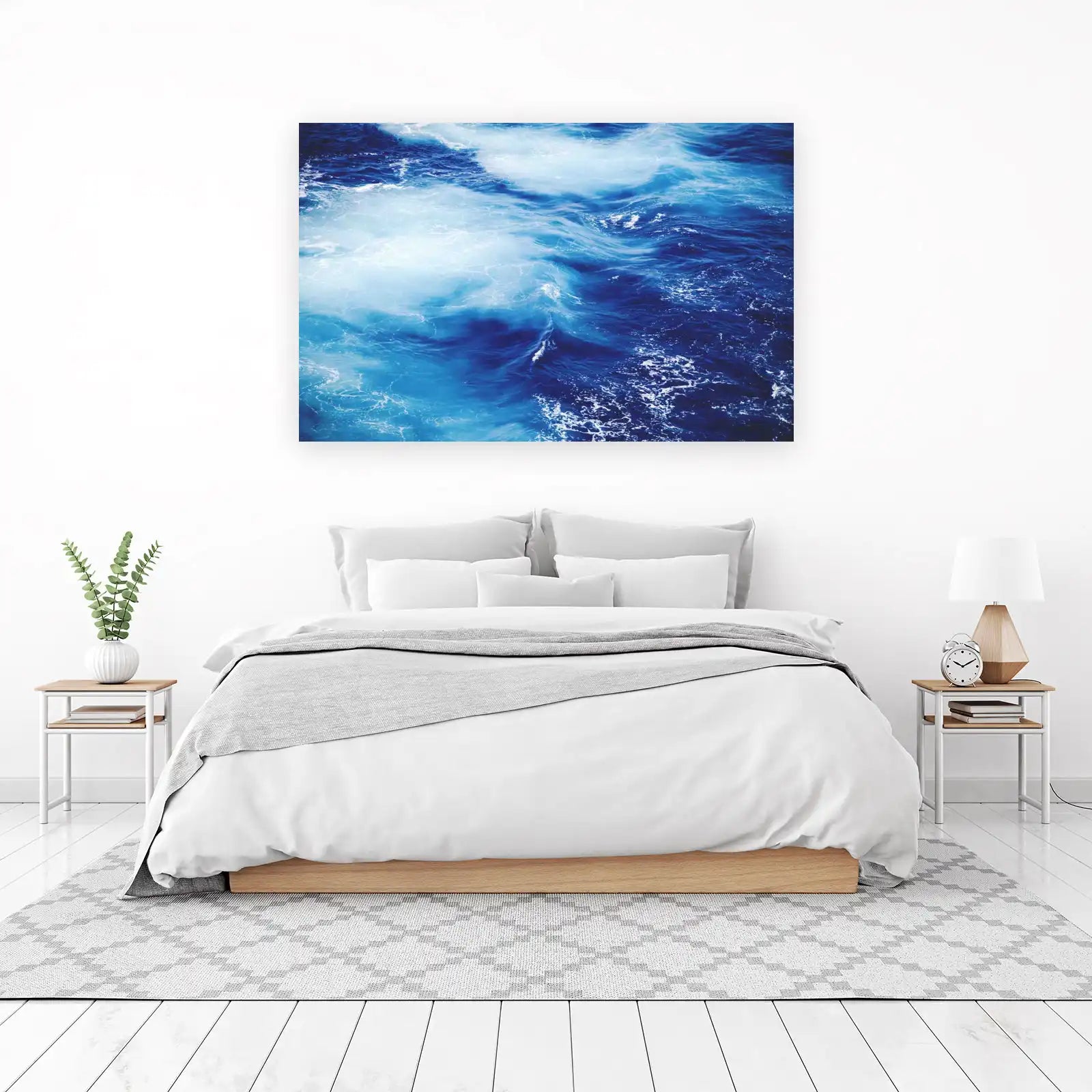 Deep Ocean Waves Wall Art