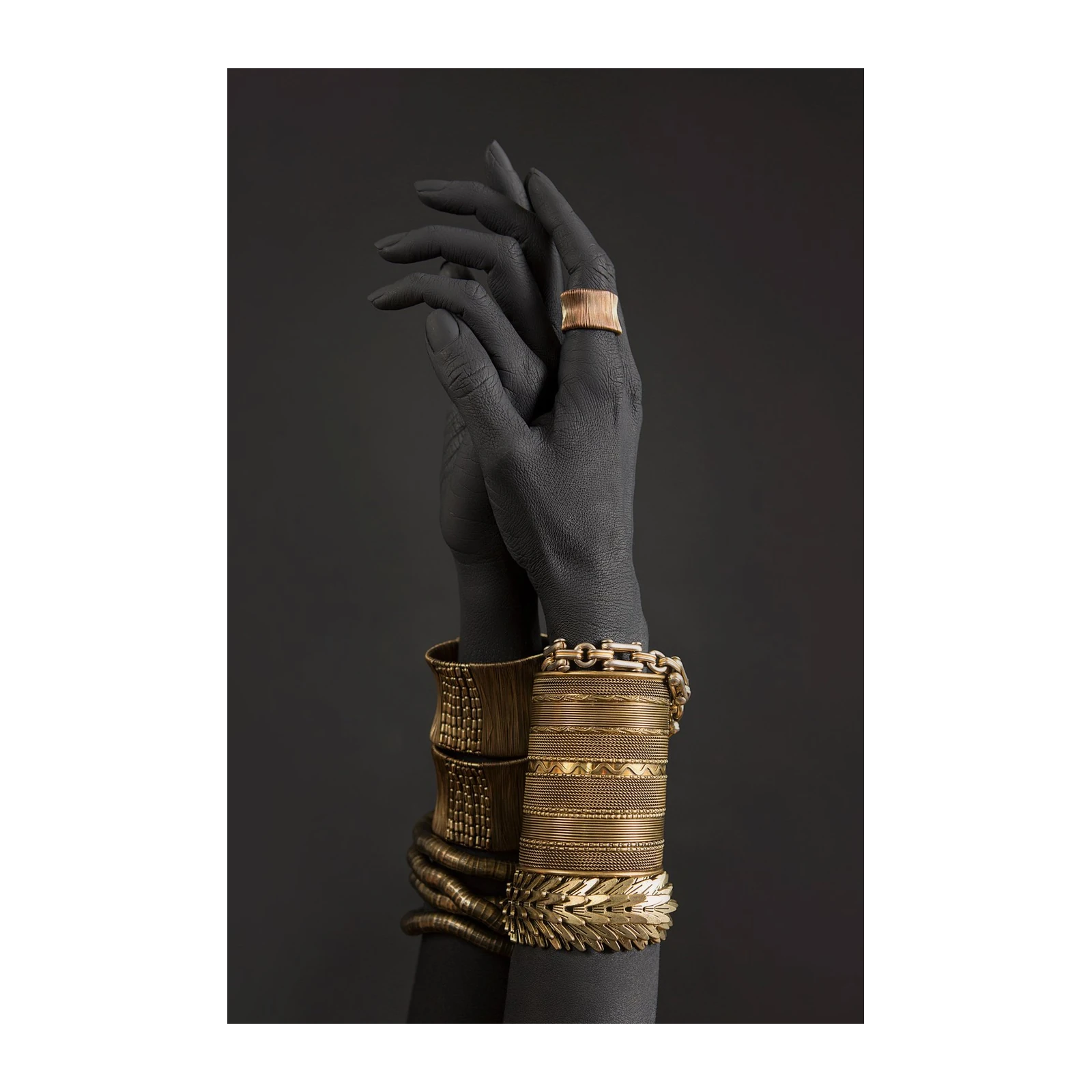 Elegant Hands Jewelry Wall Art