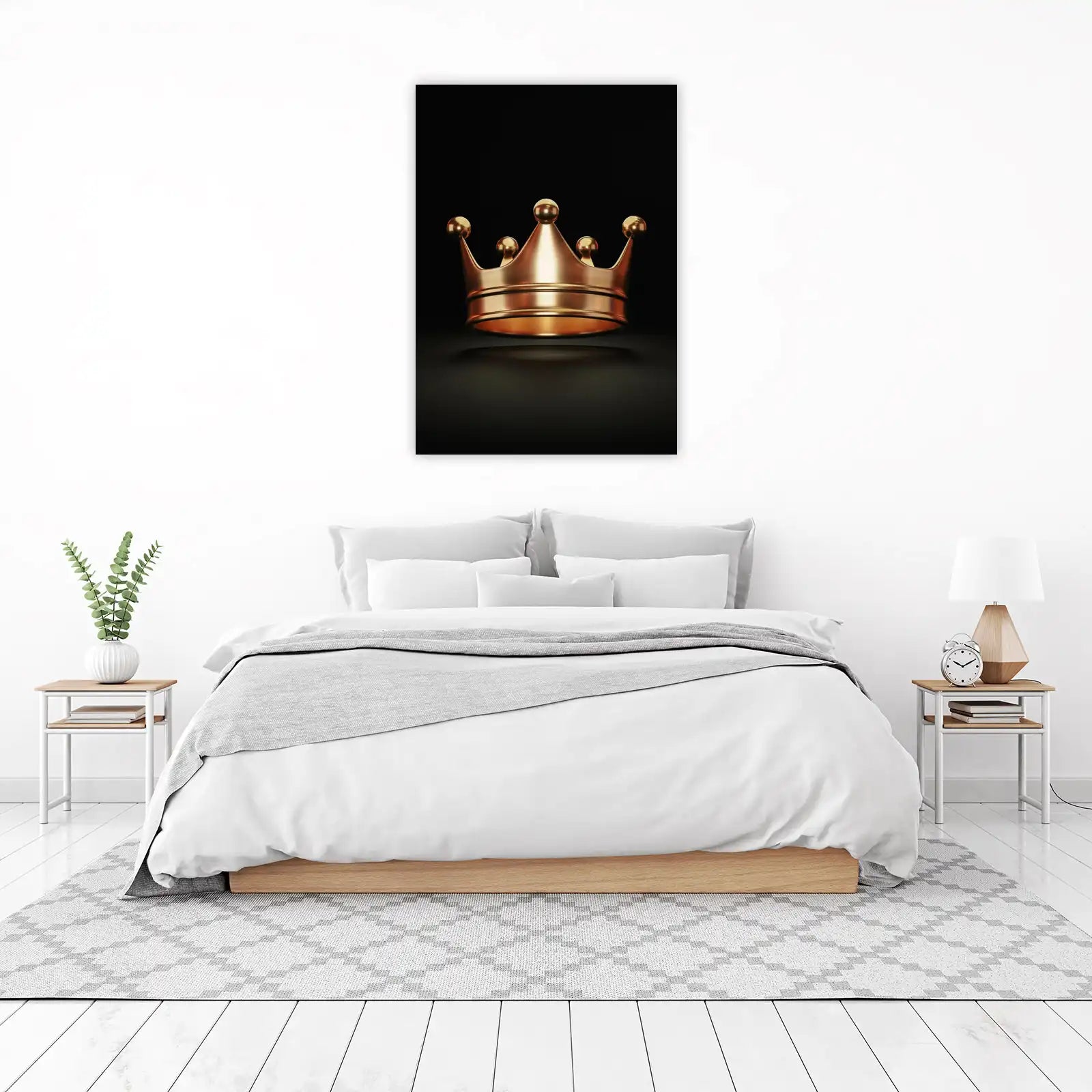 Regal Gold Crown Wall Art Wall Art