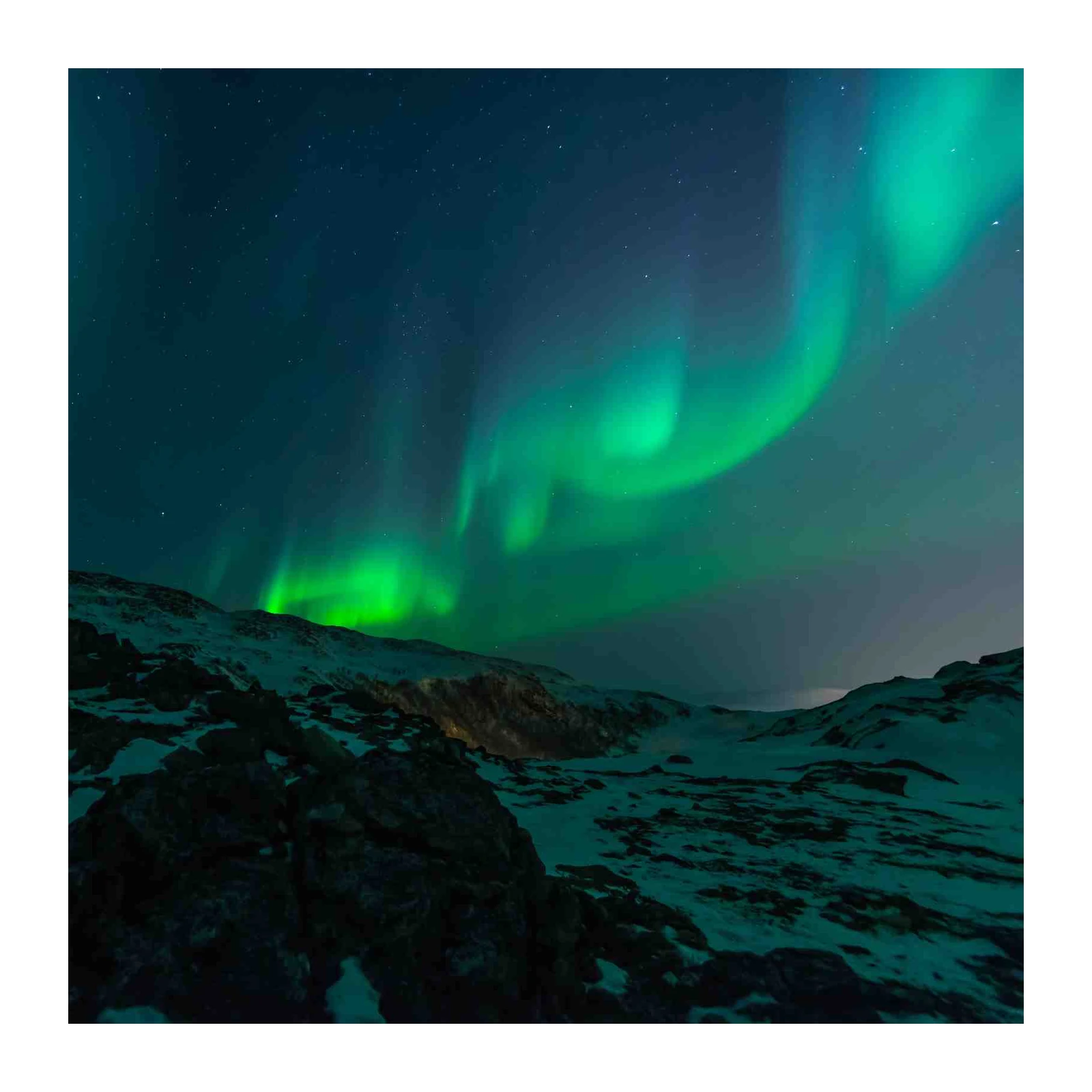 Northern Lights Aurora Borealis Wall Art