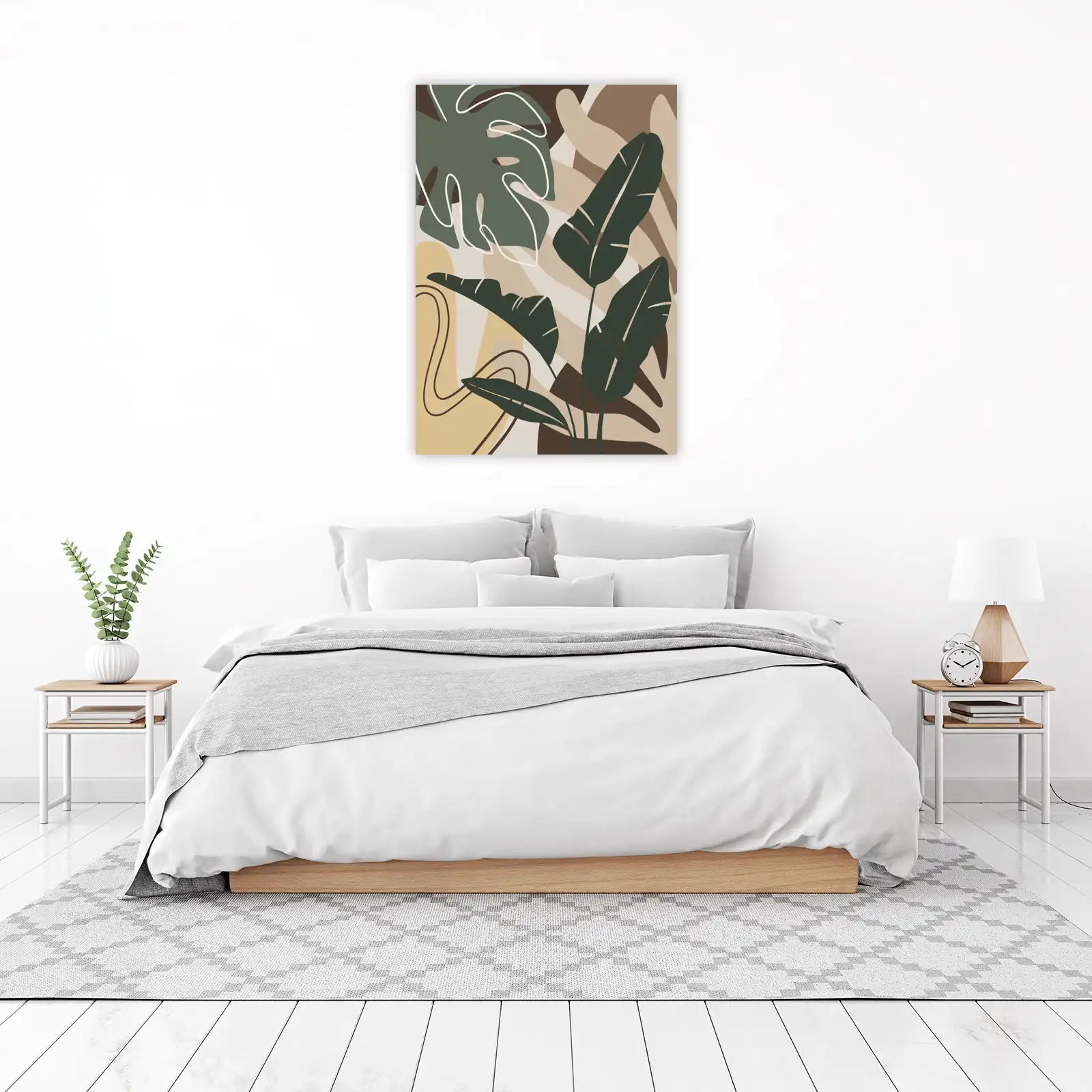 Botanical Abstract Nature Wall Art