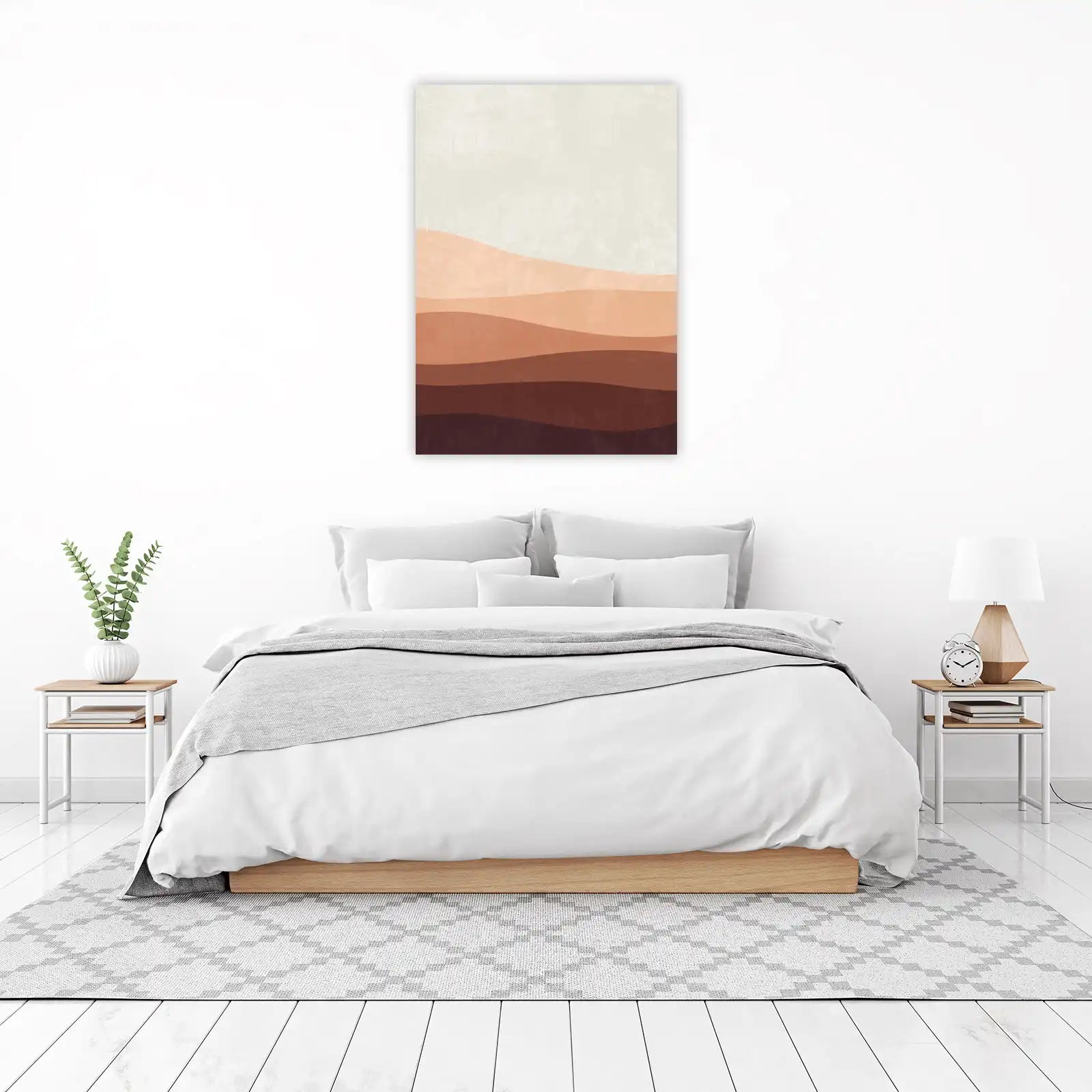 Abstract Desert Landscape Wall Art