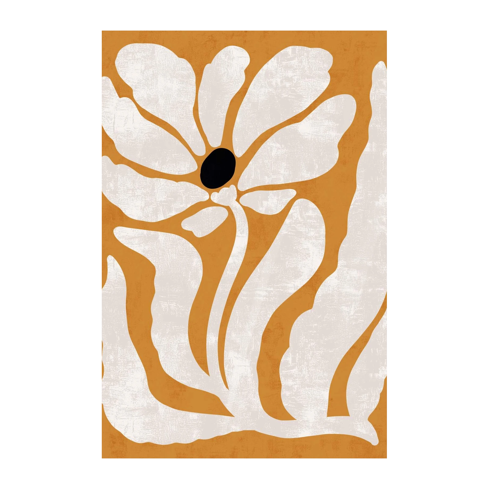 Modern Abstract Flower Wall Art Wall Art