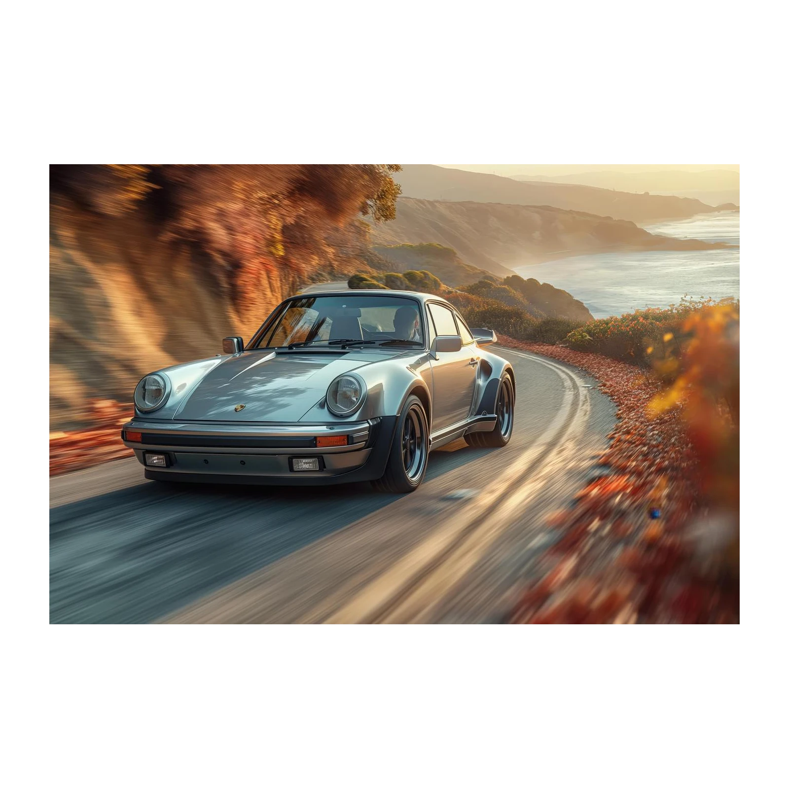 Classic Porsche Road Trip Wall Art