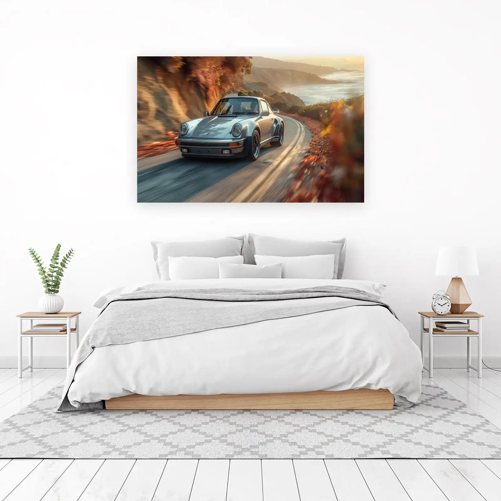 Classic Porsche Road Trip Wall Art