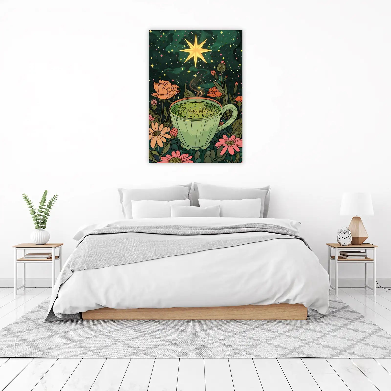 Enchanted Matcha Serenity Wall Art