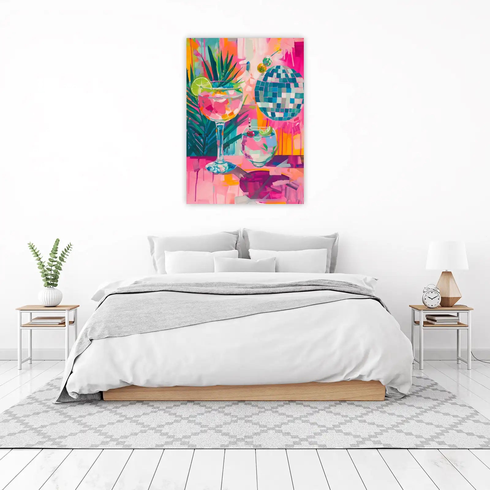 Vibrant Cocktail Disco Dream Wall Art
