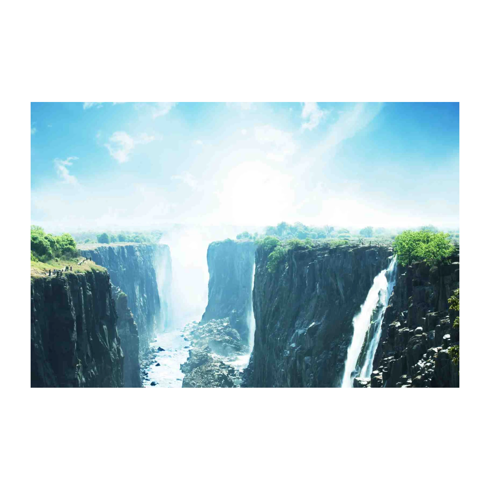 Victoria Falls Majestic Canyon Wall Art