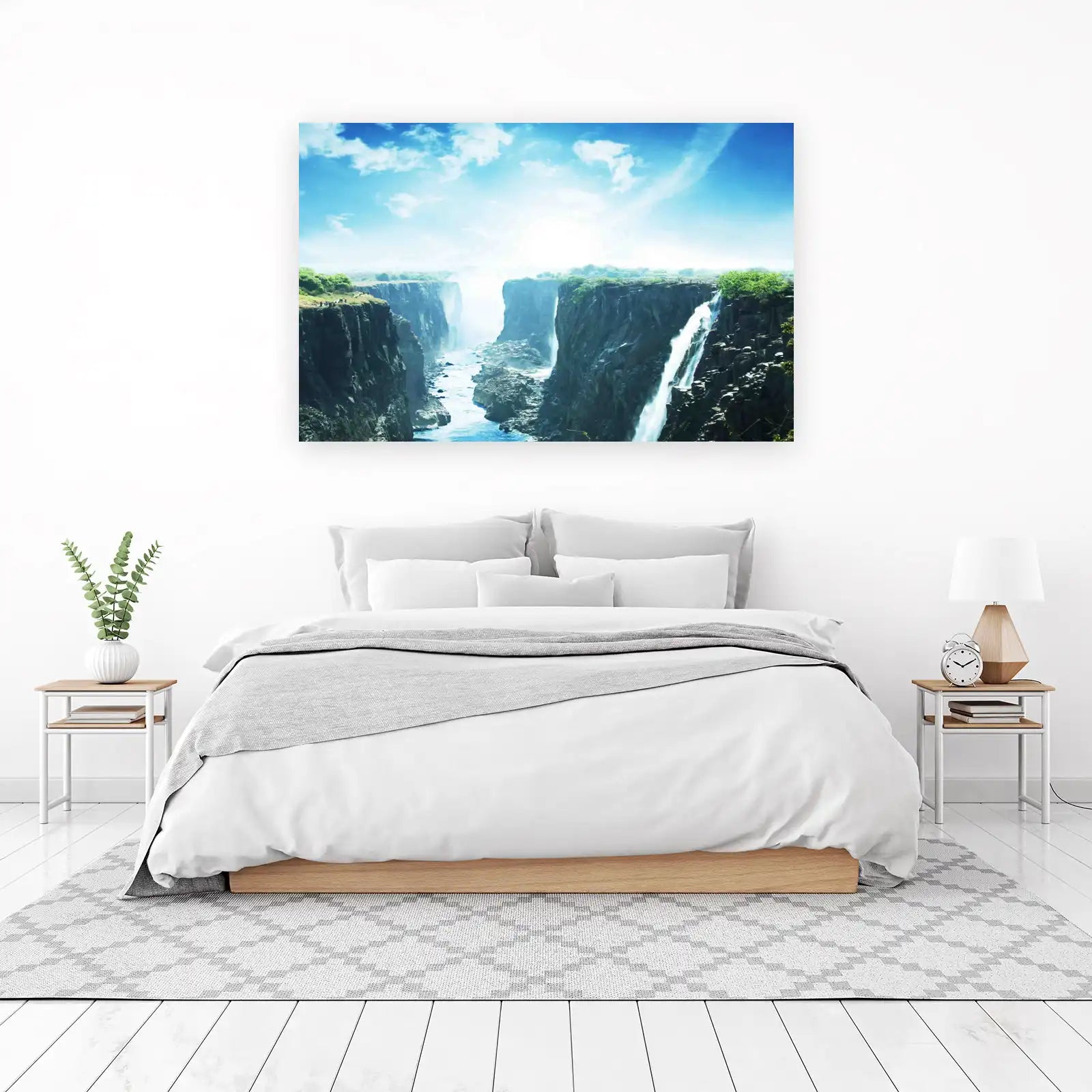 Victoria Falls Majestic Canyon Wall Art
