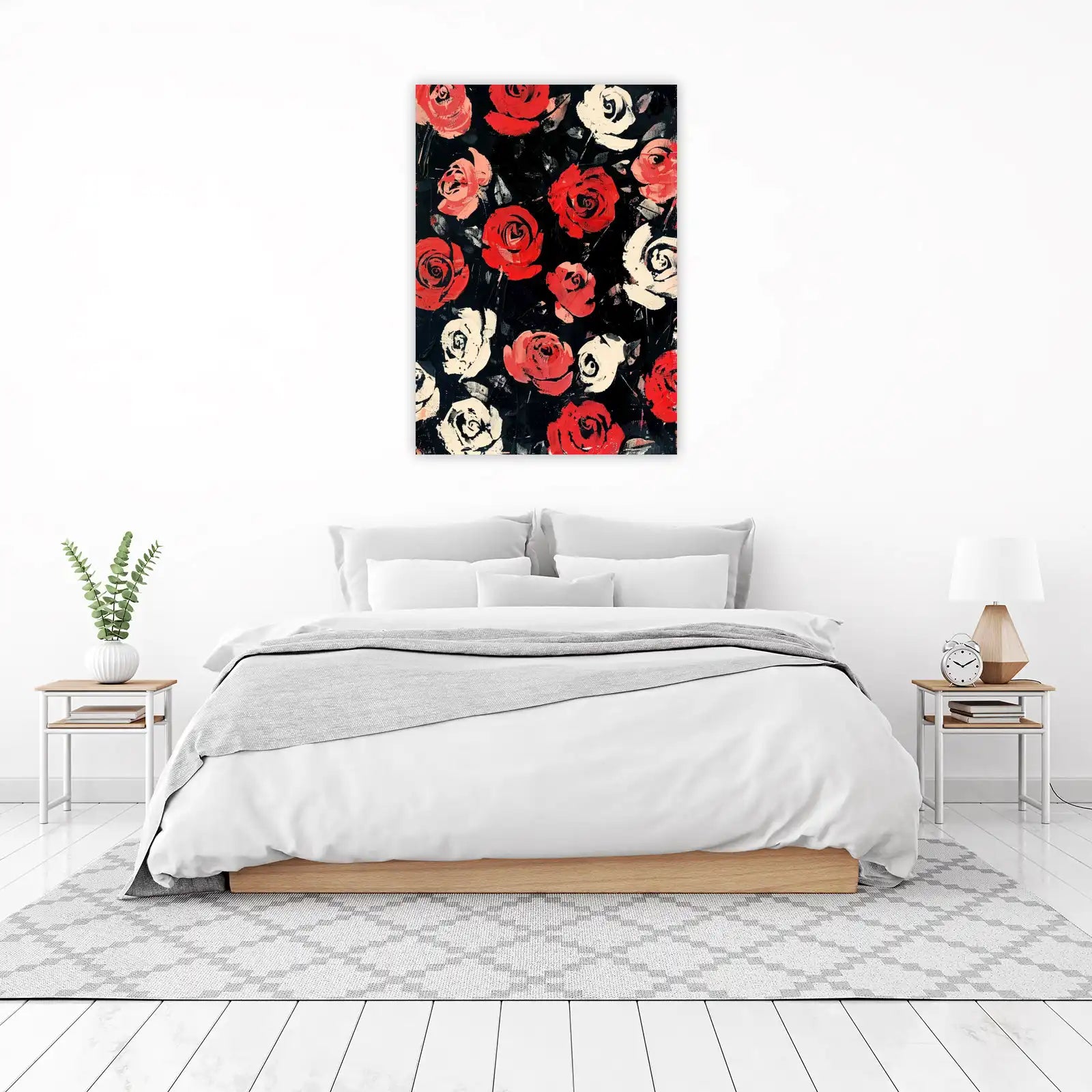 Bold Roses Wall Art Wall Art