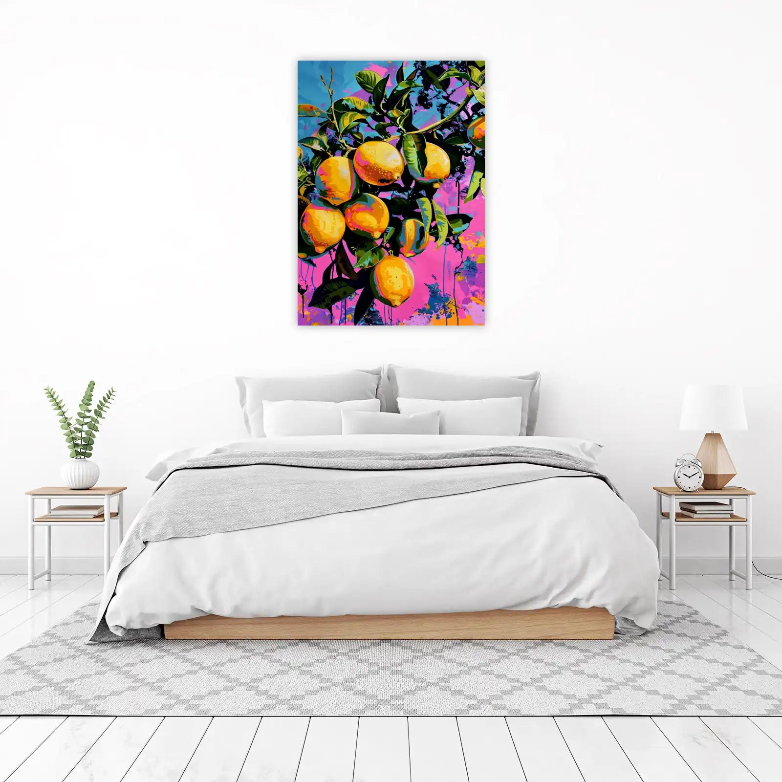 Vibrant Citrus Burst Wall Art