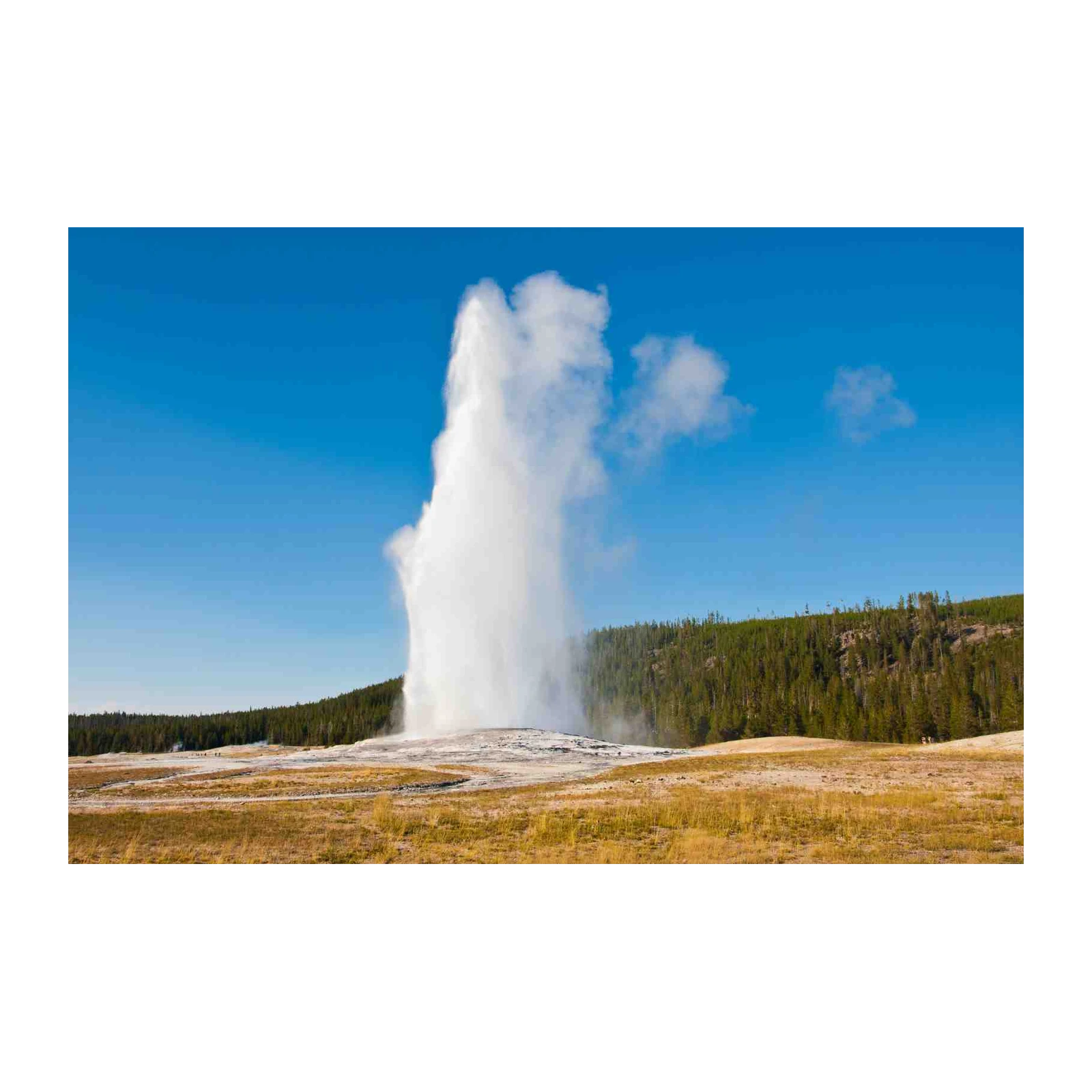 Yellowstone Geyser Majestic Power Wall Art