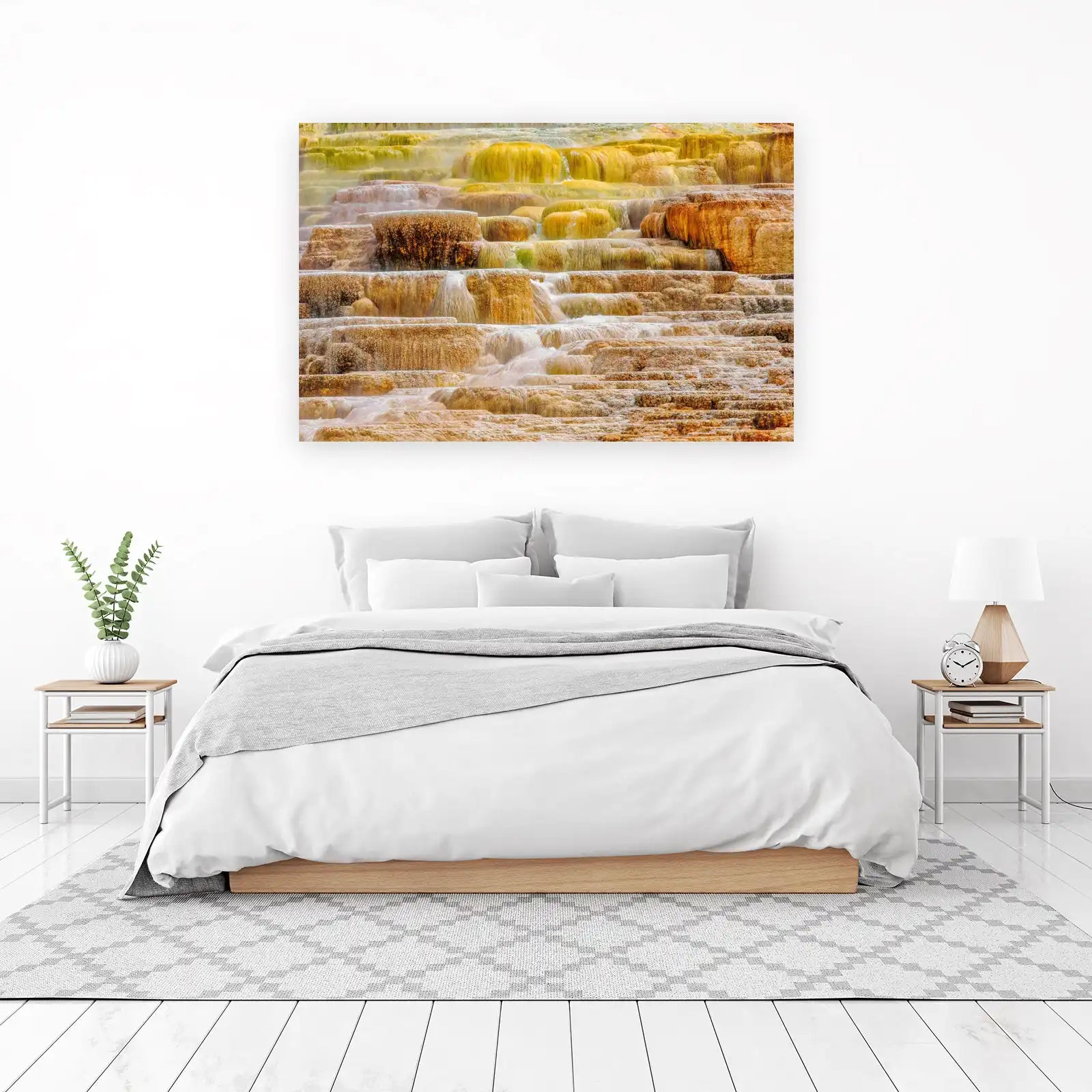 Terraced Hot Springs Nature Wall Art