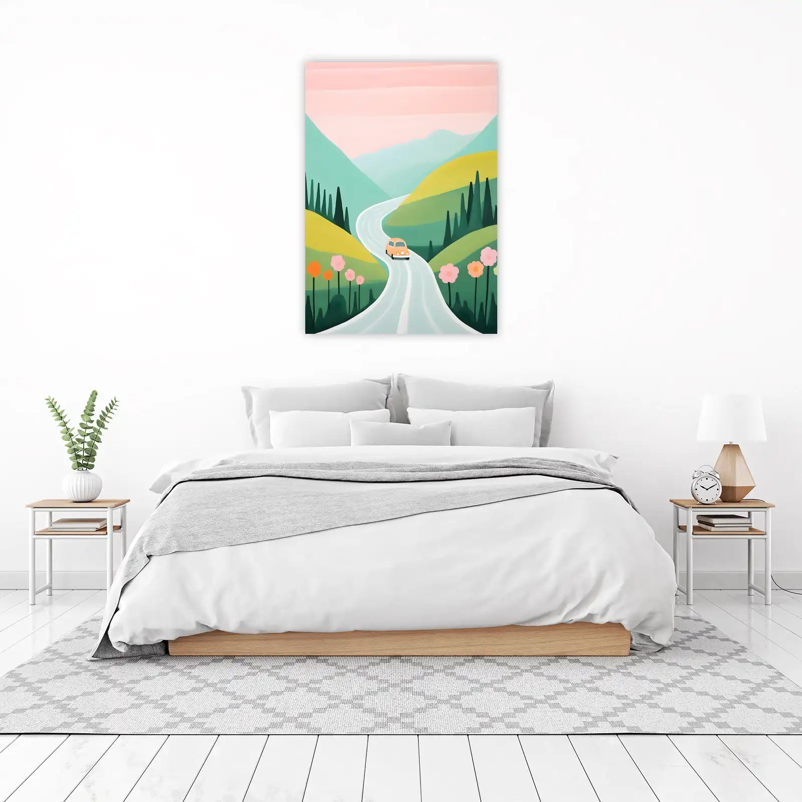 Scenic Road Trip Adventure Wall Art