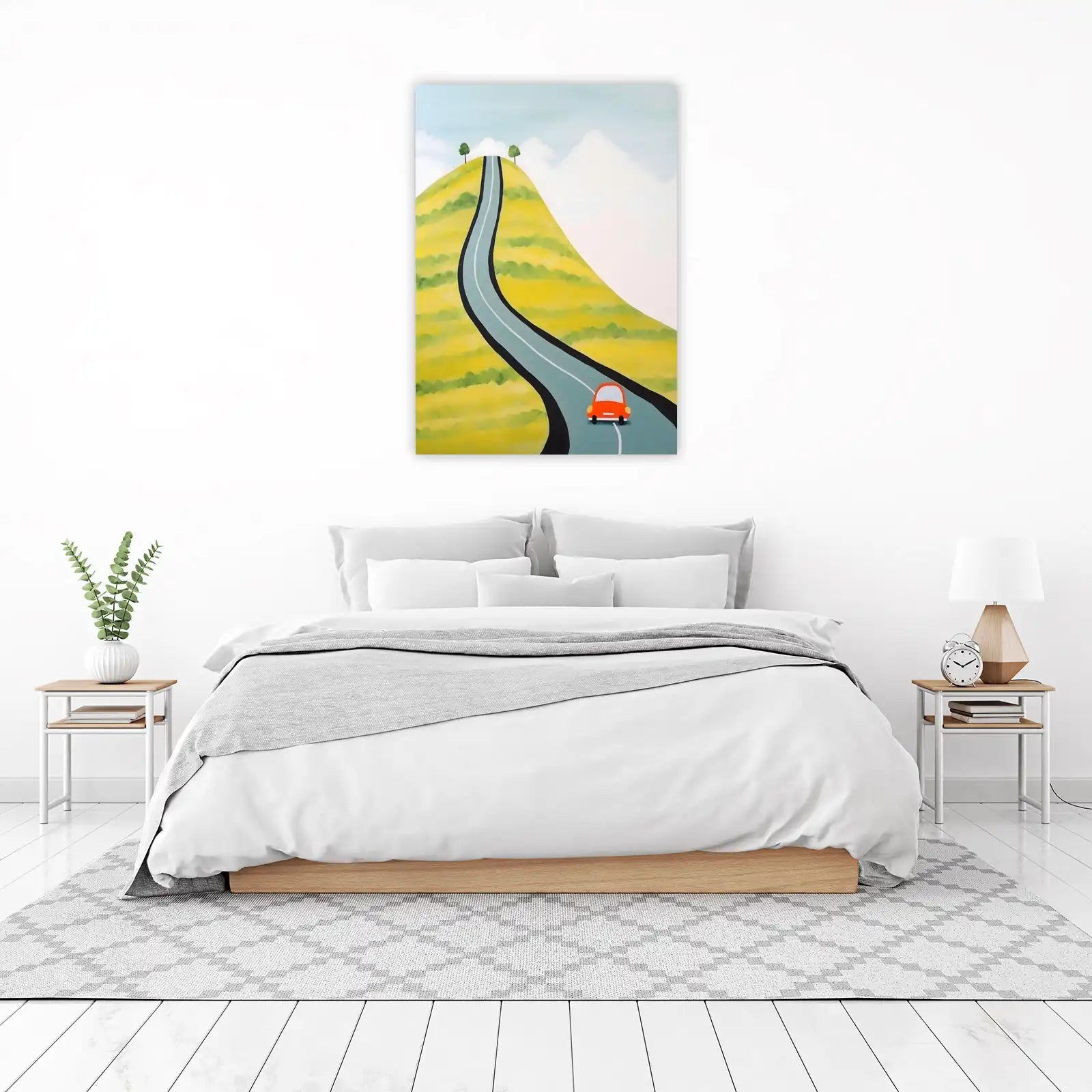 Whimsical Road Trip Adventure Wall Art