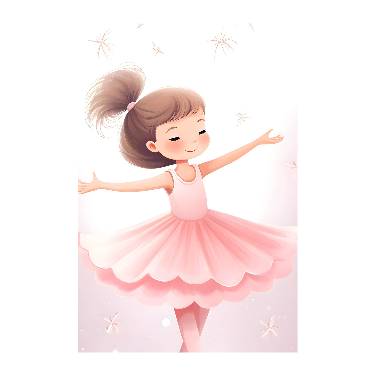 Enchanting Ballerina Dreams Wall Art