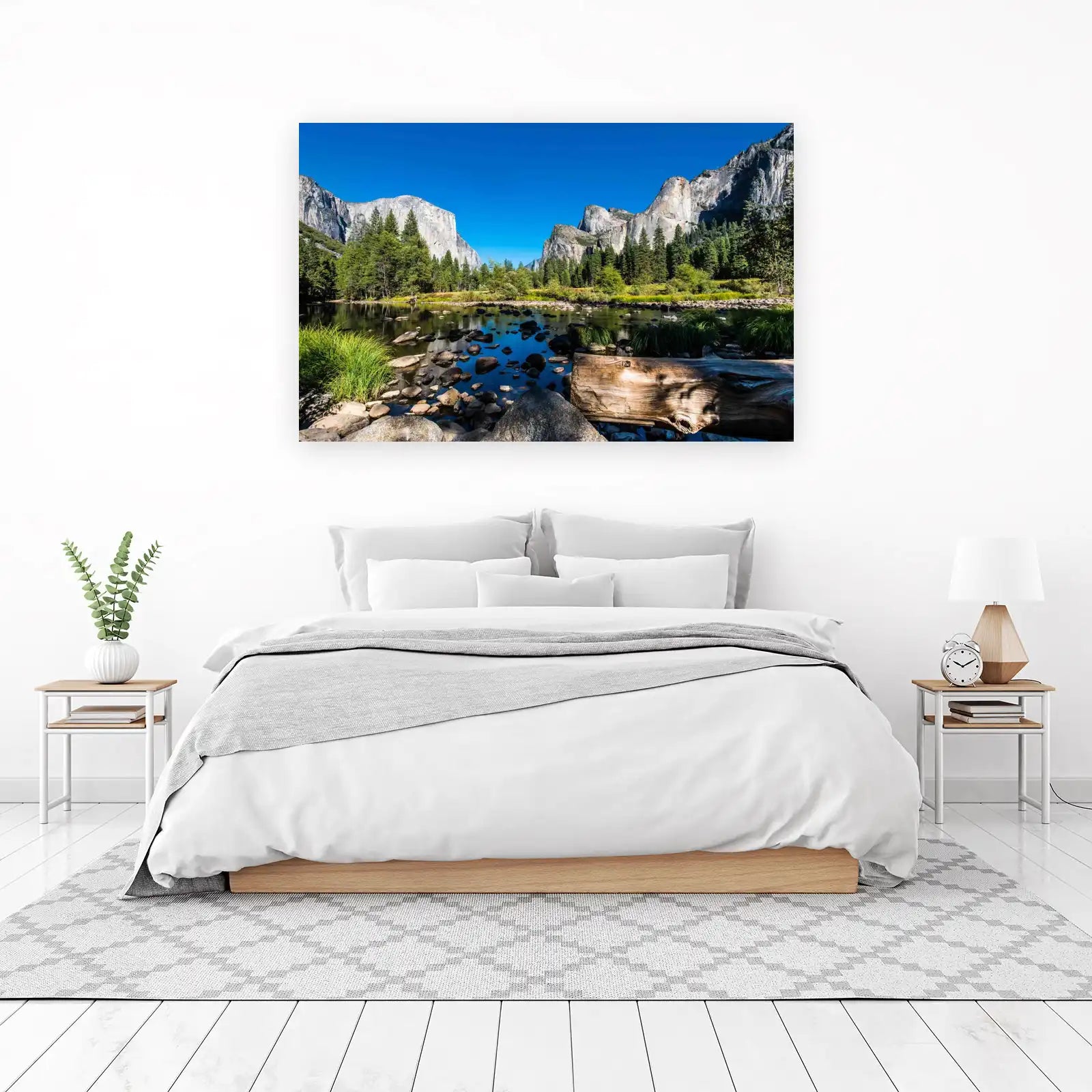 Yosemite Valley Serenity Landscape Wall Art