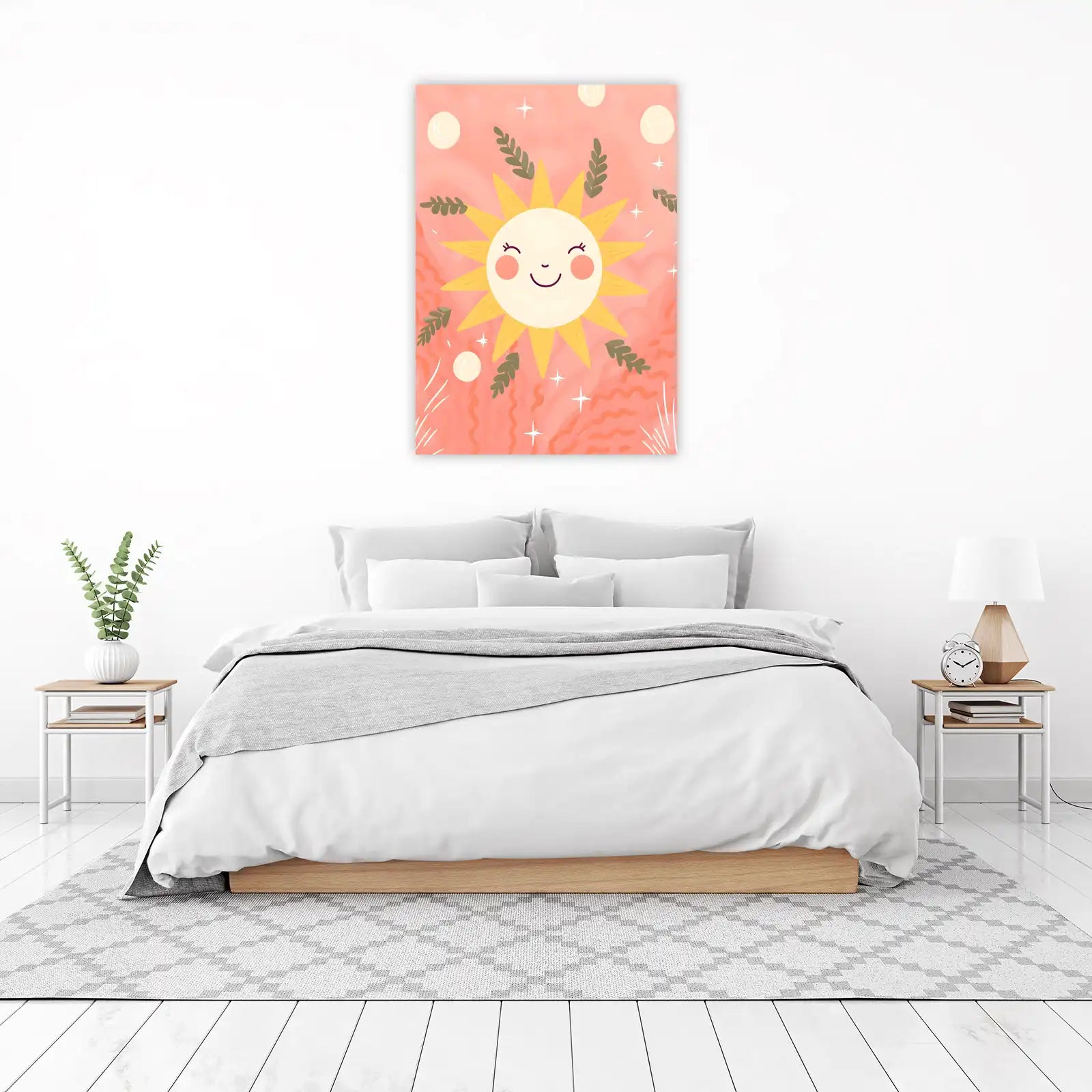 Whimsical Sun & Stars Wall Art