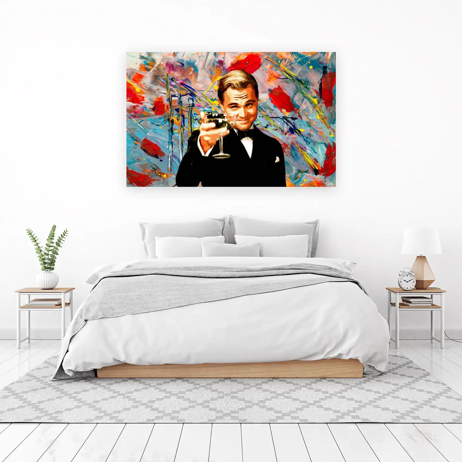 Gatsby Abstract Toast Wall Art