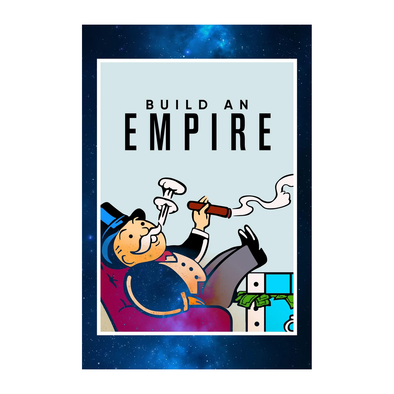 Build An Empire Motivational Art Wall Art