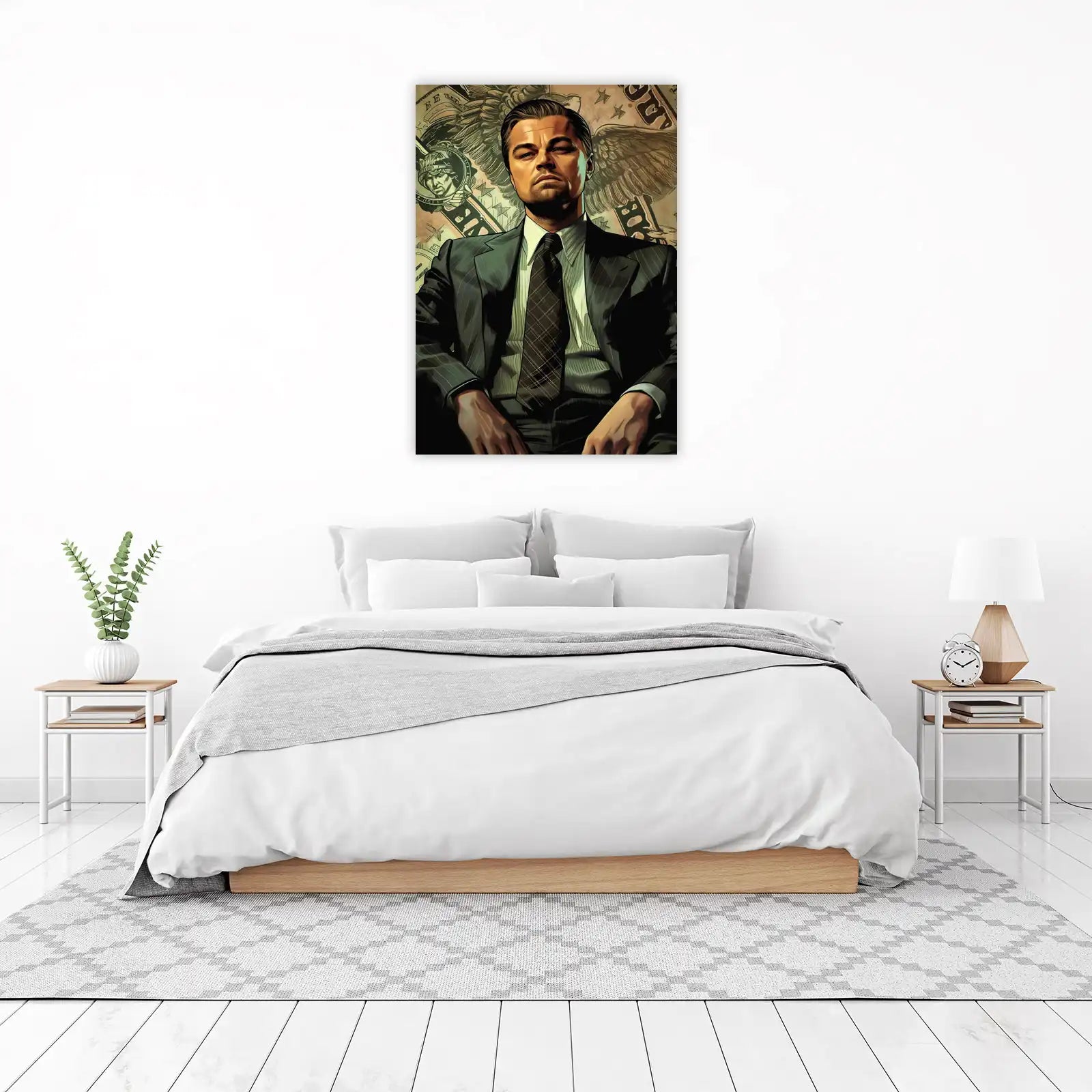 Leonardo DiCaprio "Wolf" Style Wall Art