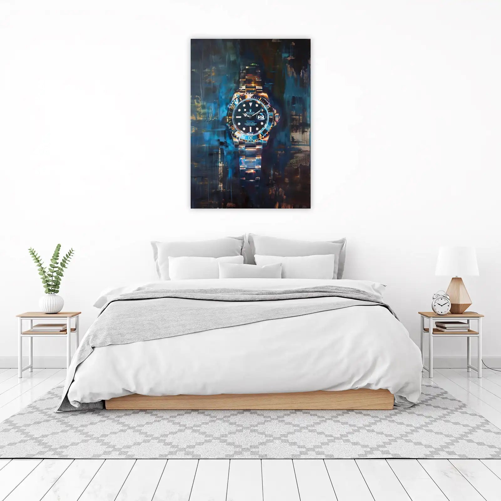 Luxury Rolex Submariner Abstract Wall Art
