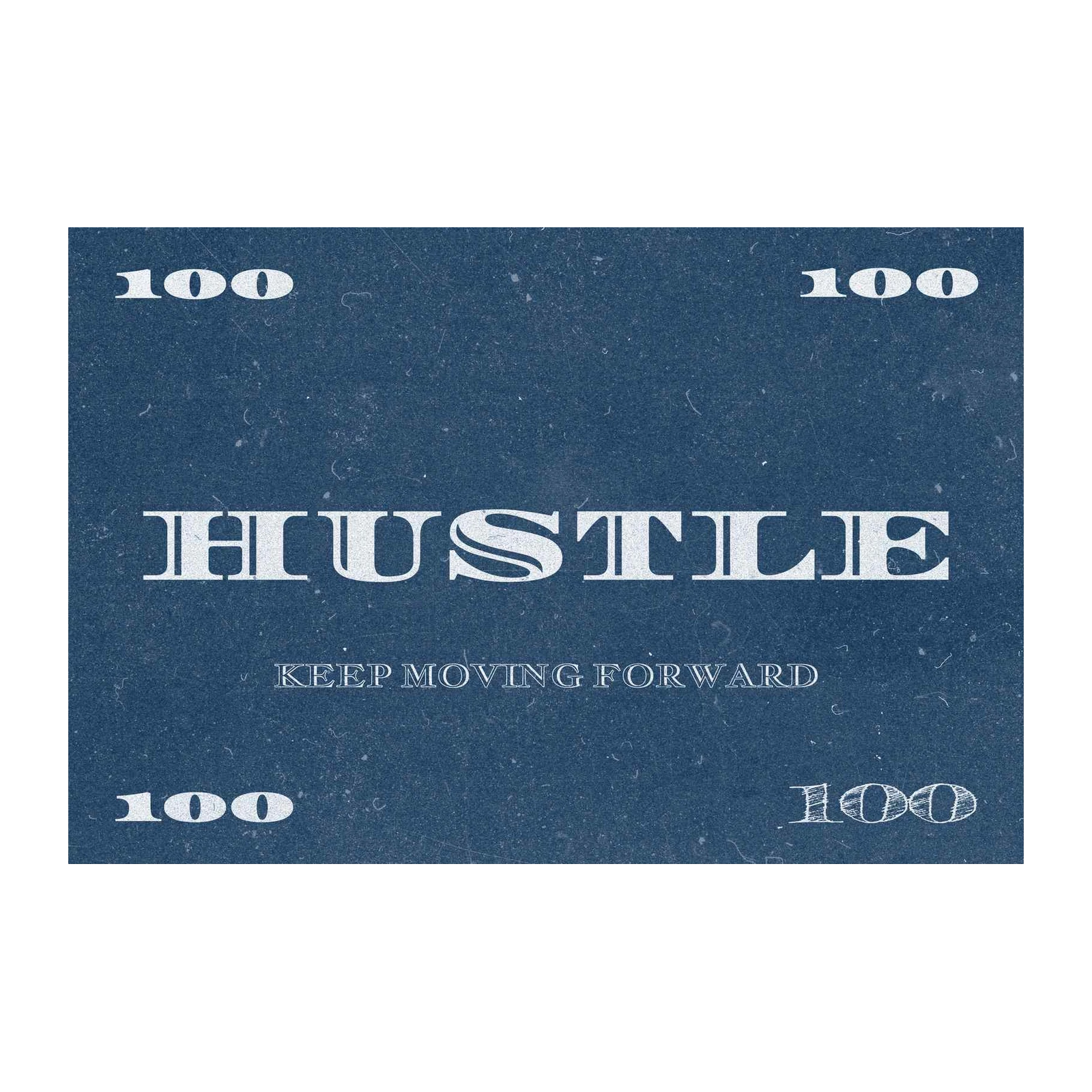 Inspirational Hustle & Motivation Wall Art